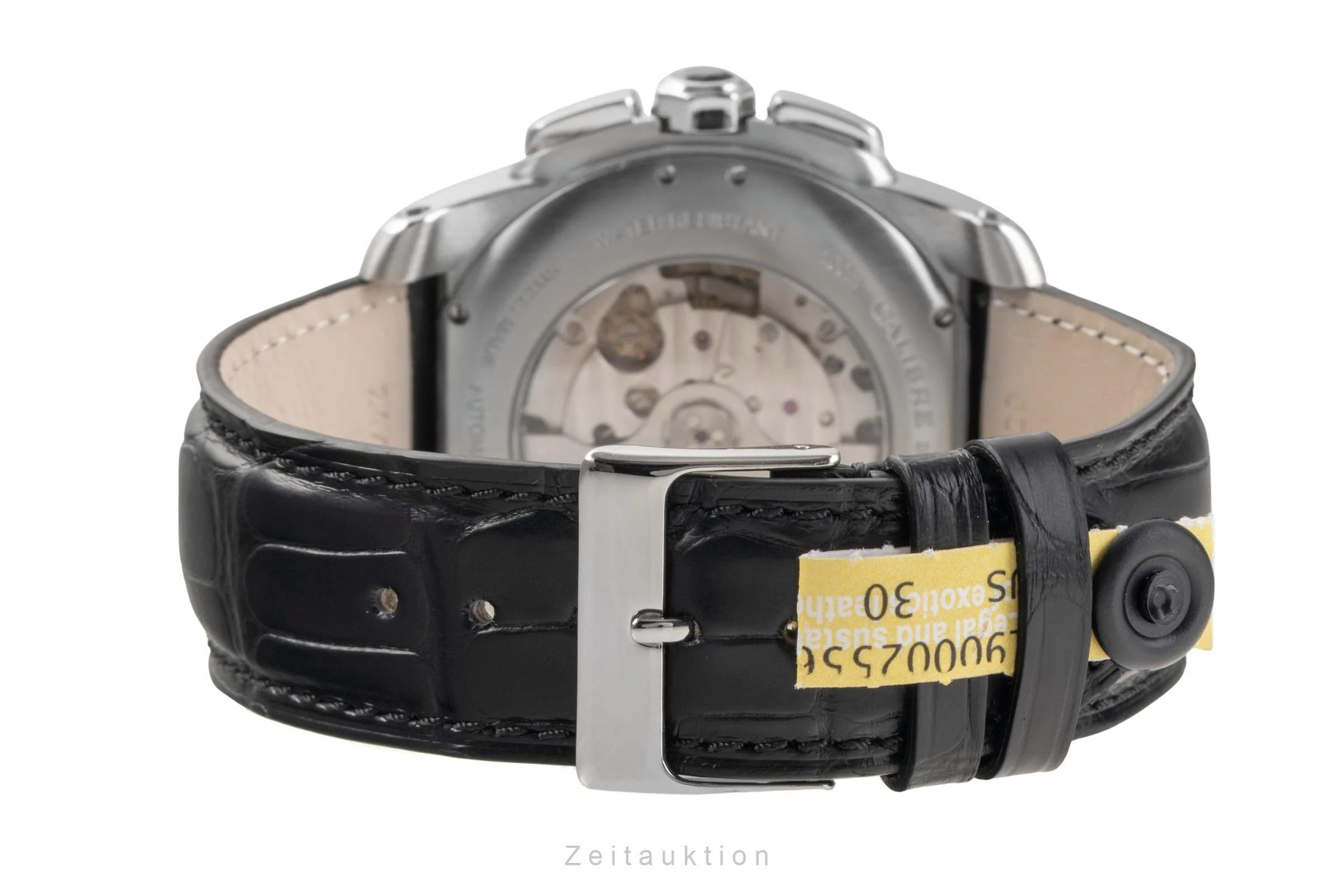 Cartier Calibre de Cartier chronograph steel automatic men's watch W7100061  [2502963] - Image 13