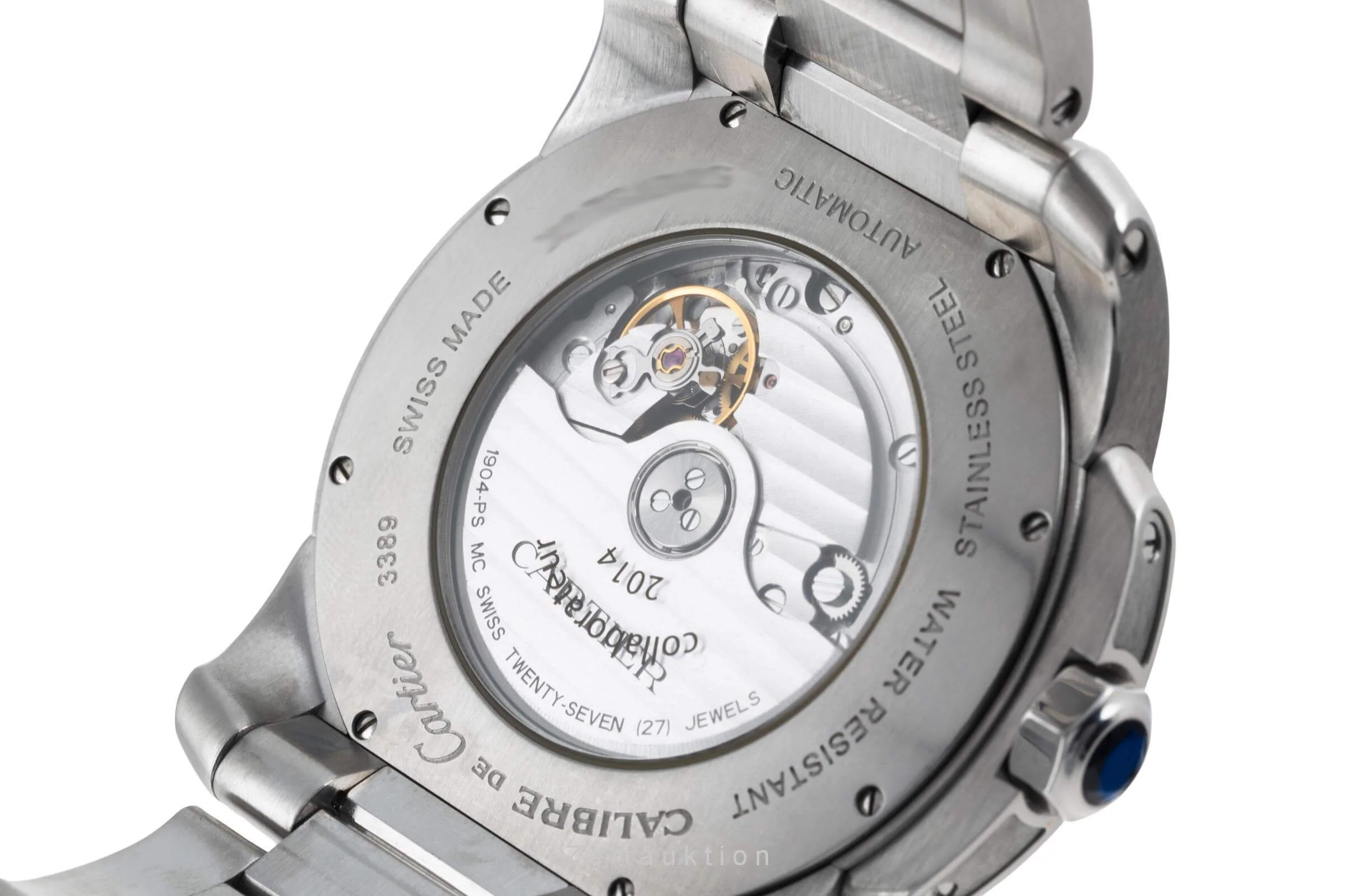 Cartier Calibre de Cartier steel automatic men's watch W7100015  [2500466] - Image 10