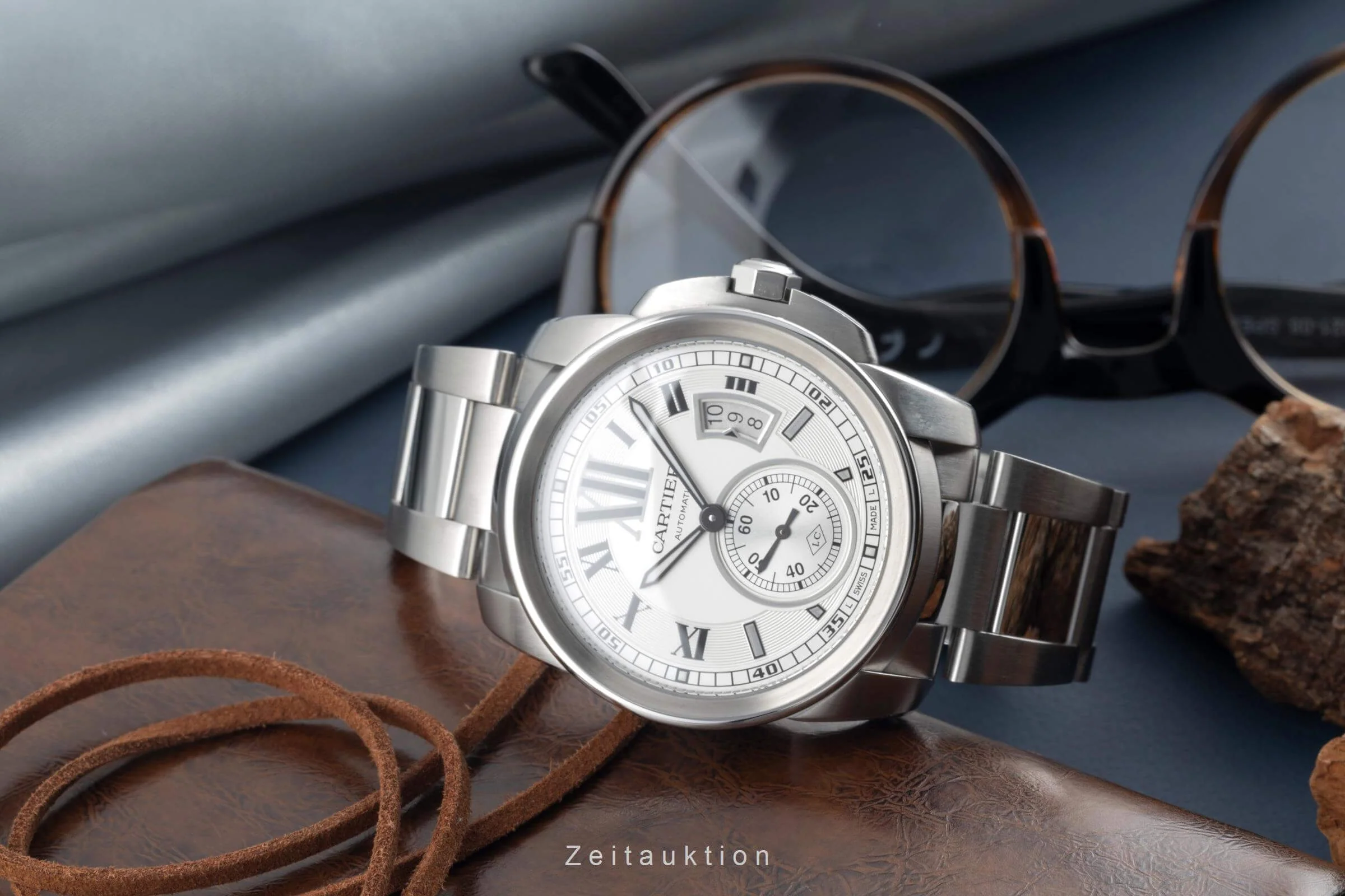 Cartier Calibre de Cartier steel automatic men's watch W7100015  [2500466] - Image 3