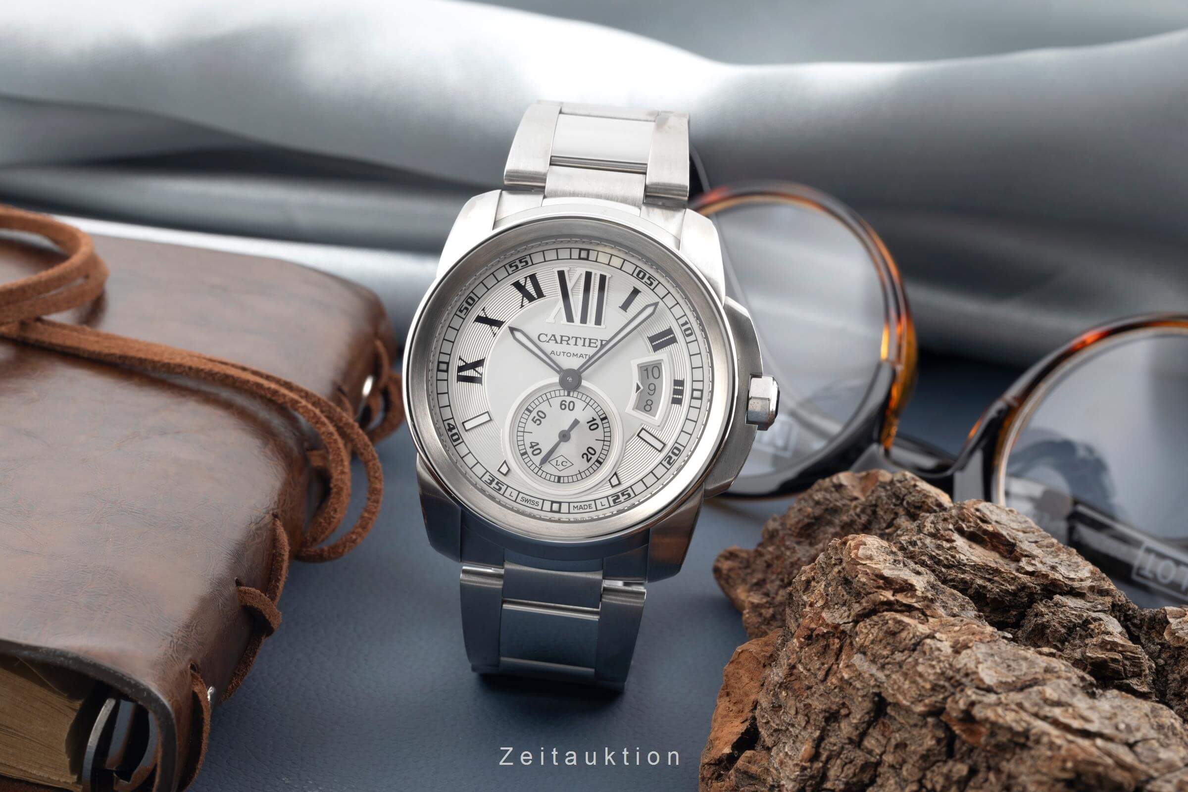Cartier Calibre de Cartier steel automatic men's watch W7100015  [2500466] - Image 4