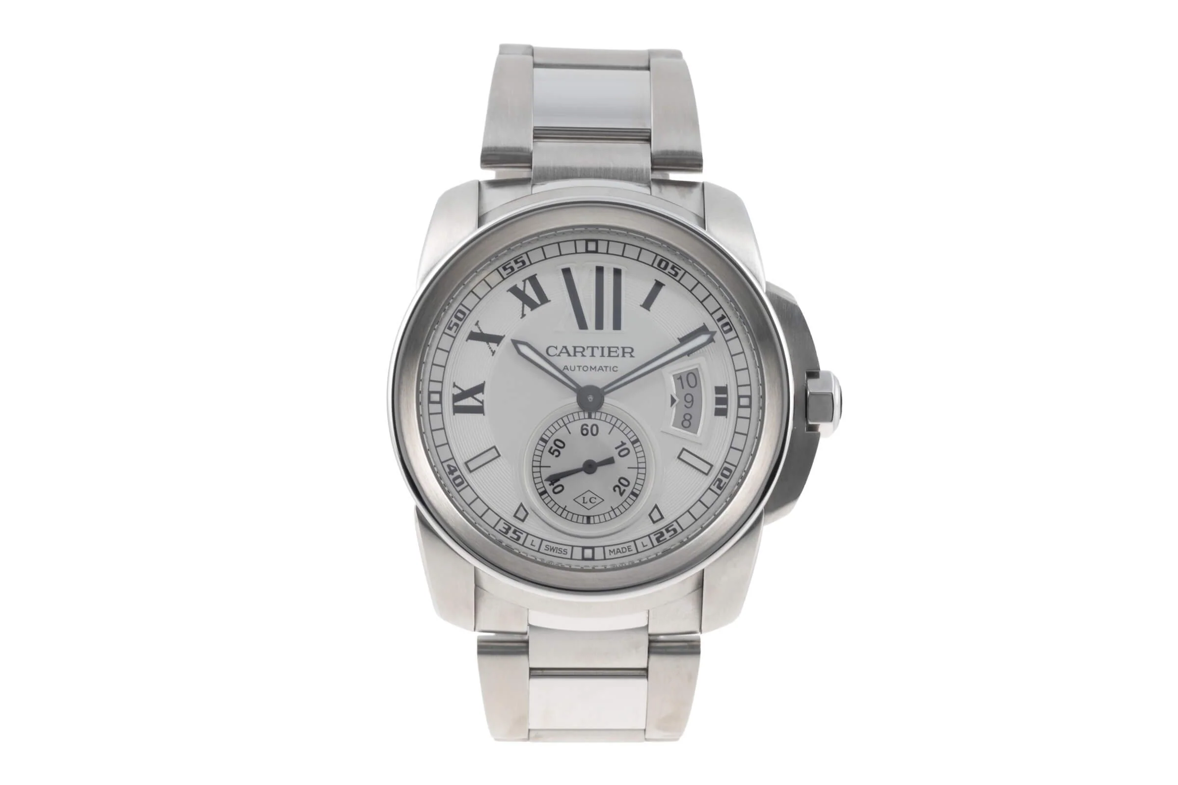 Cartier Calibre de Cartier steel automatic men's watch W7100015  [2500466] - Image 5