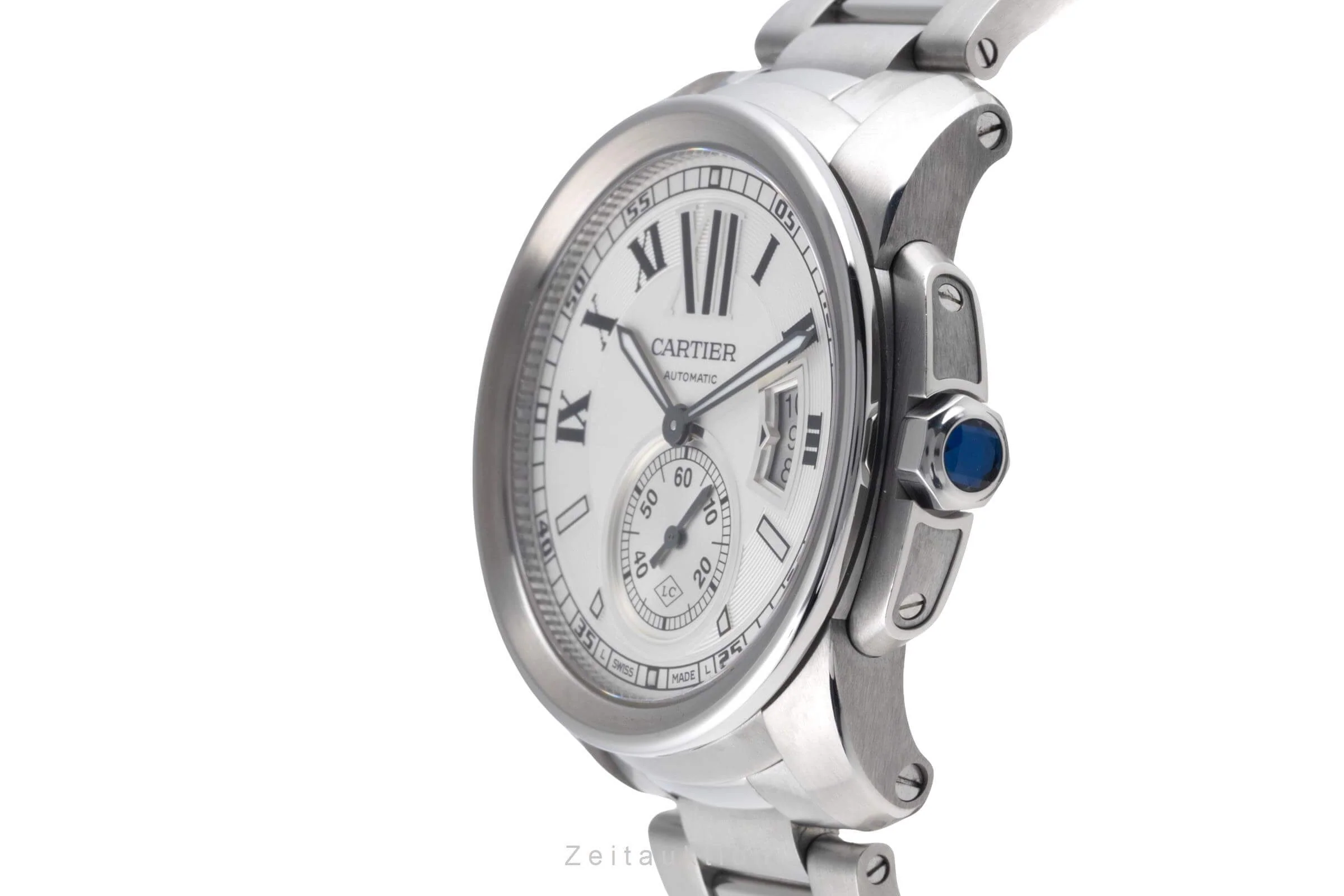 Cartier Calibre de Cartier steel automatic men's watch W7100015  [2500466] - Image 7