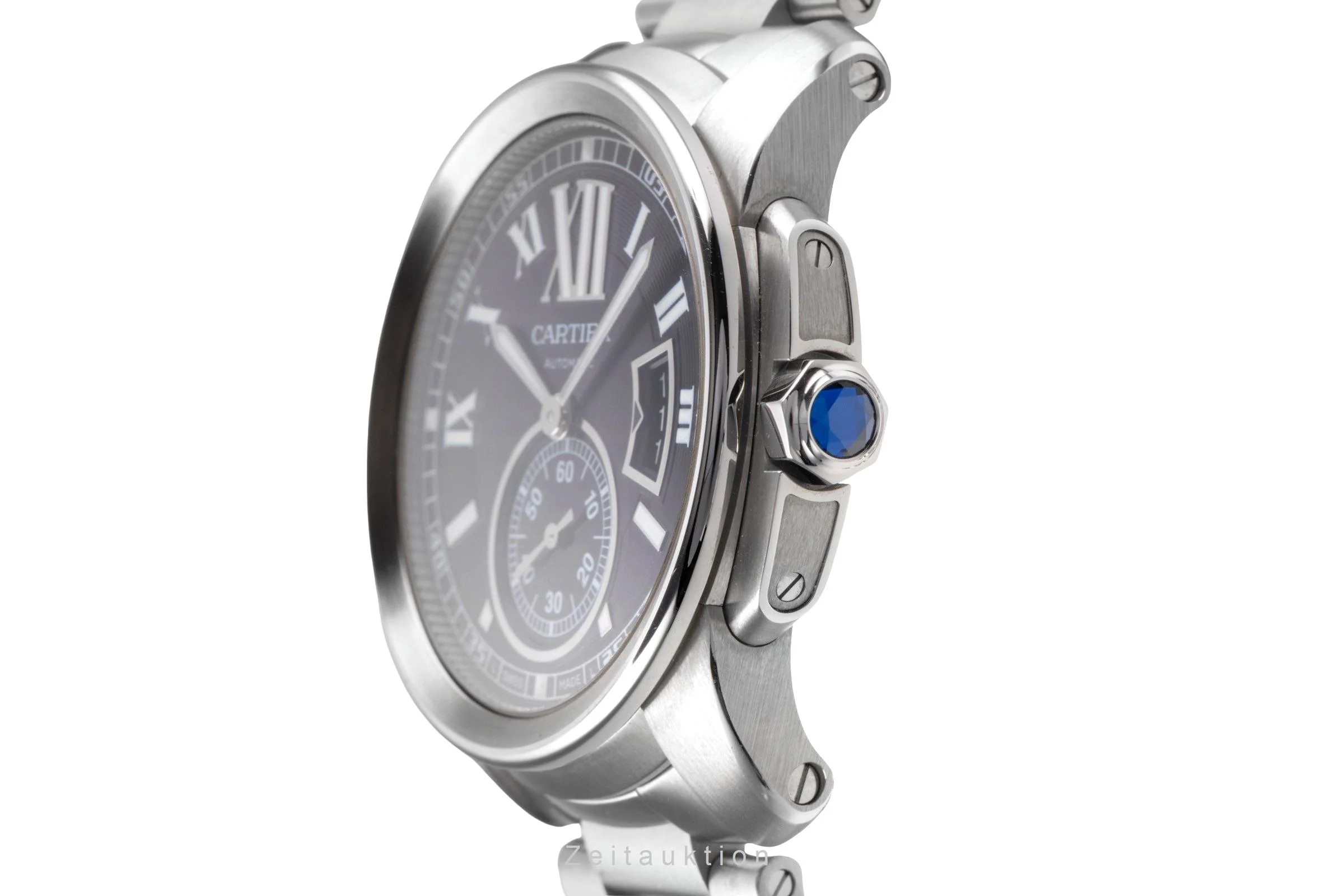 Cartier Calibre de Cartier steel automatic men's watch W7100016  [2504564] - Image 7