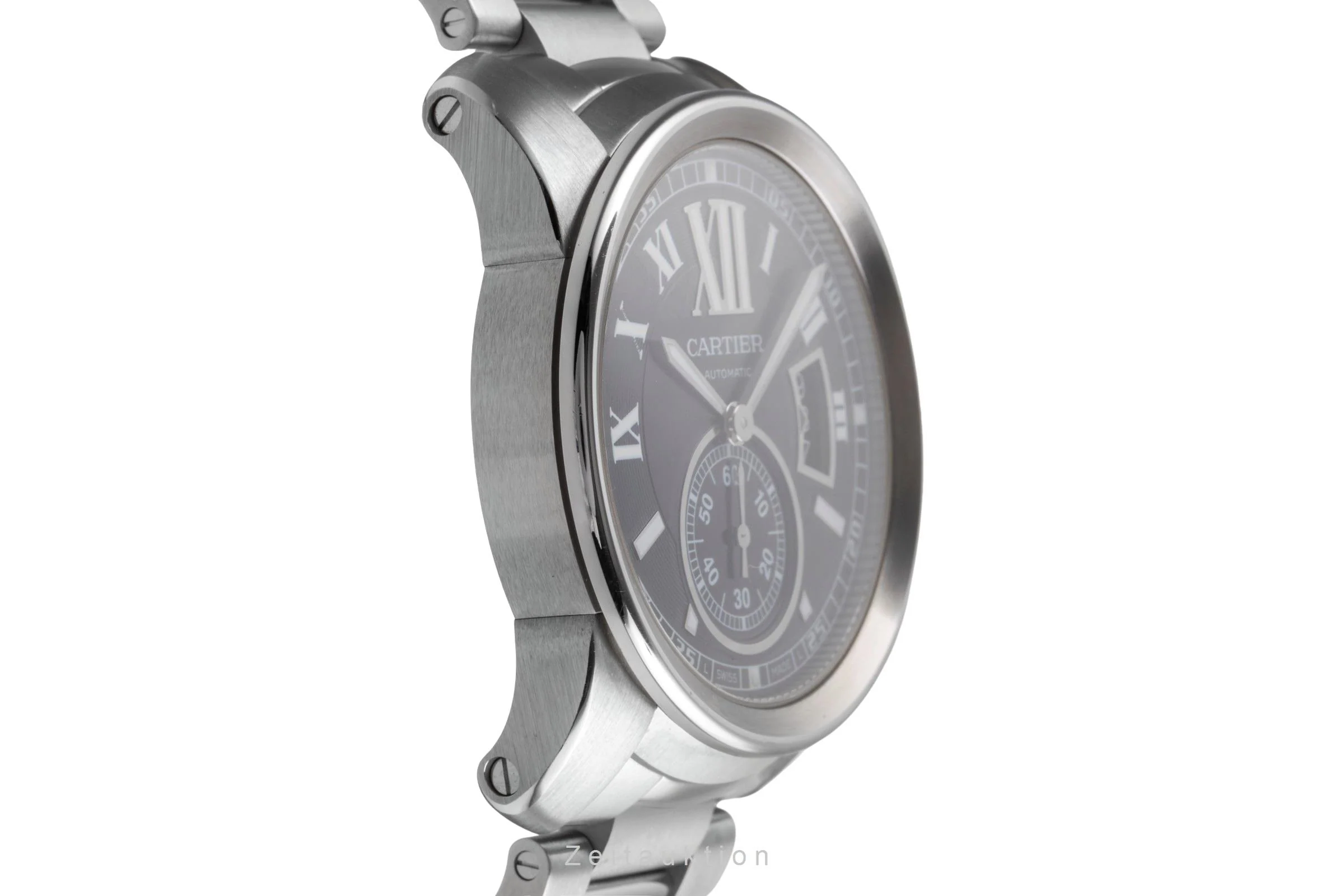 Cartier Calibre de Cartier steel automatic men's watch W7100016  [2504564] - Image 8