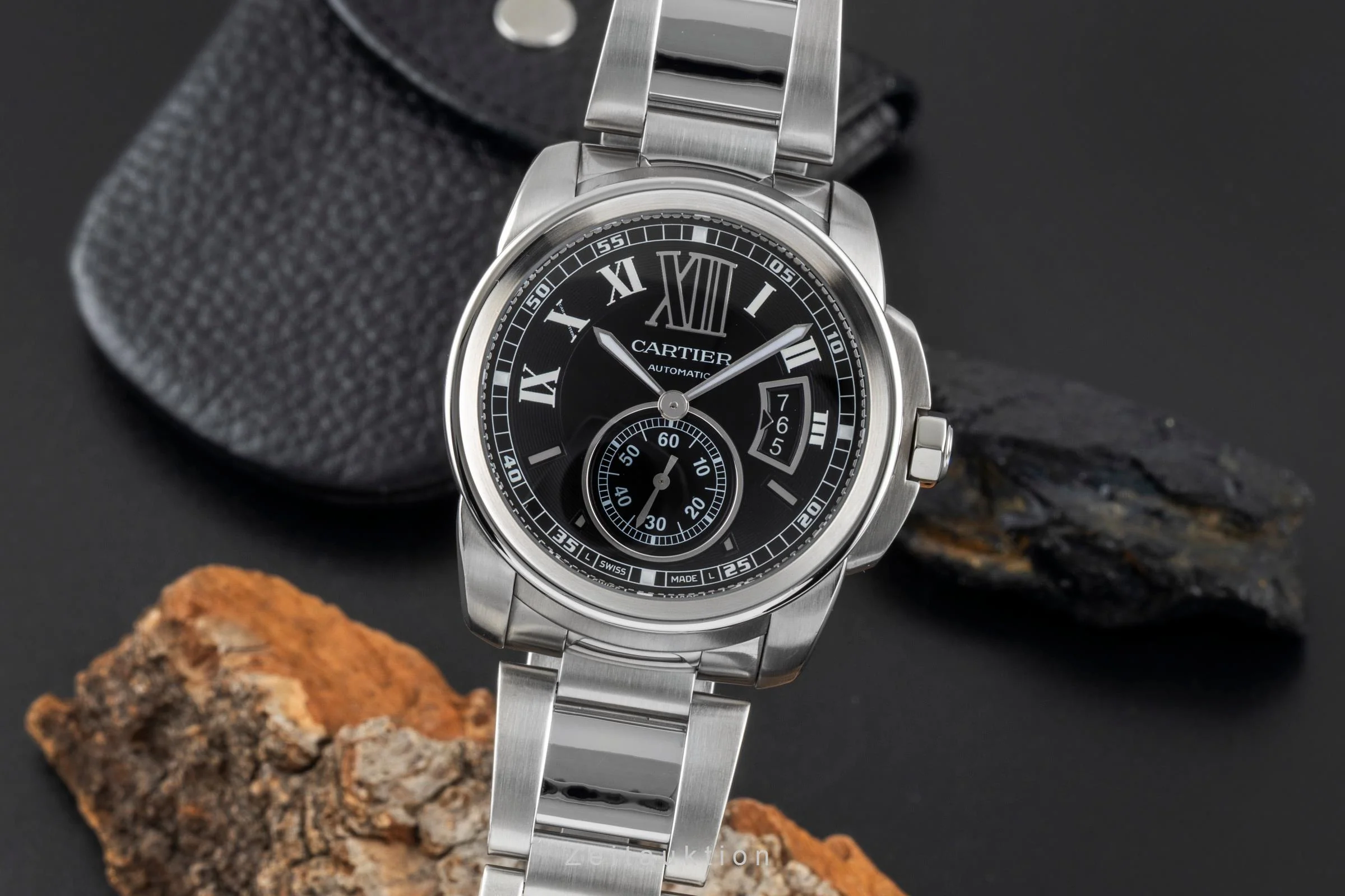 Cartier Calibre de Cartier steel automatic men's watch W7100041  [2507304] - Image 2