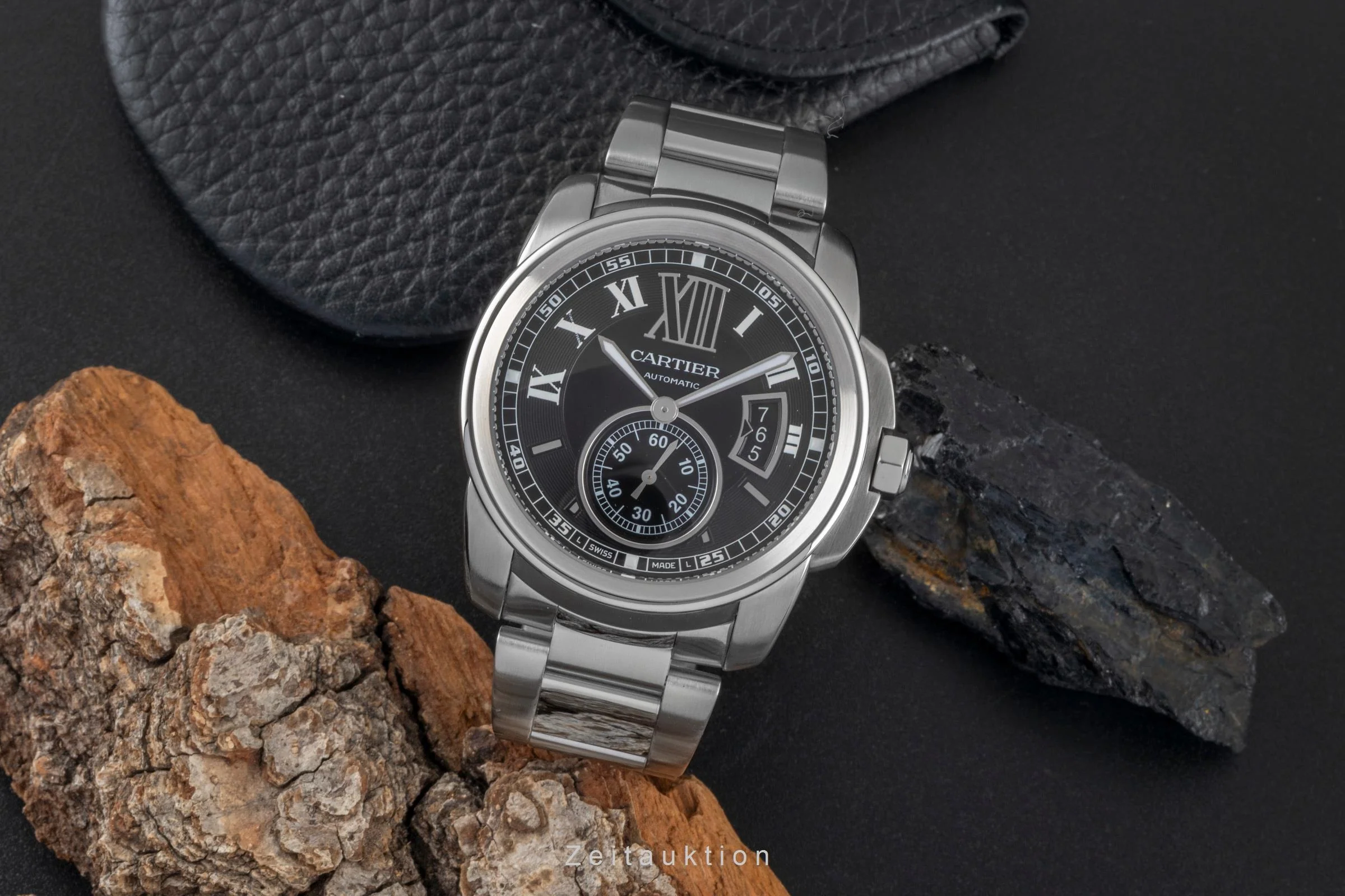 Cartier Calibre de Cartier steel automatic men's watch W7100041  [2507304] - Image 3