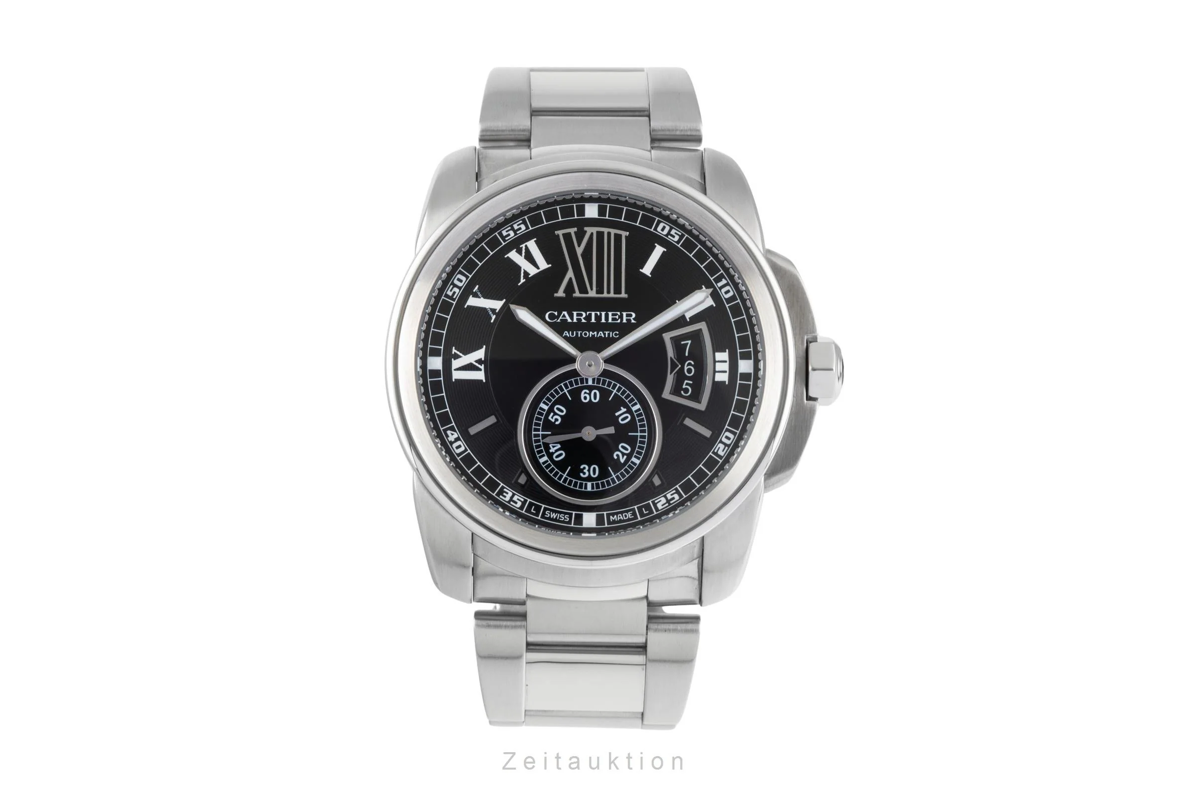 Cartier Calibre de Cartier steel automatic men's watch W7100041  [2507304] - Image 5
