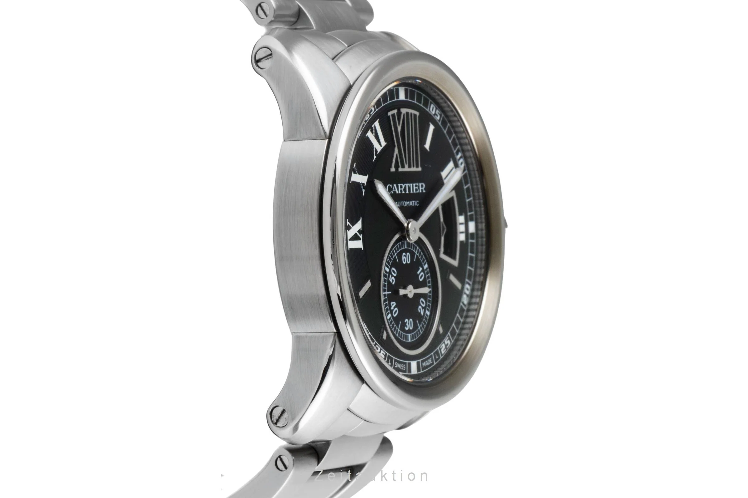 Cartier Calibre de Cartier steel automatic men's watch W7100041  [2507304] - Image 8