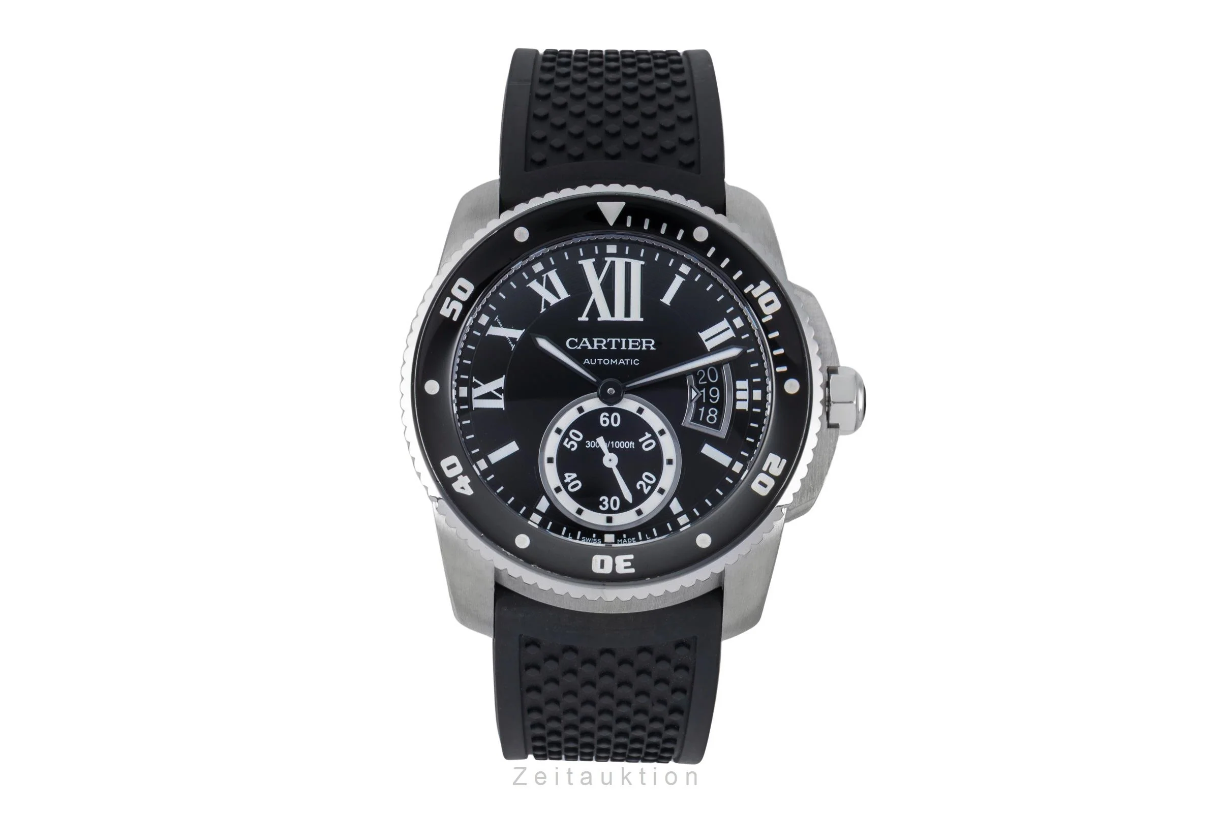 Cartier Calibre de Cartier steel automatic men's watch W7100056  [2506708] - Image 5