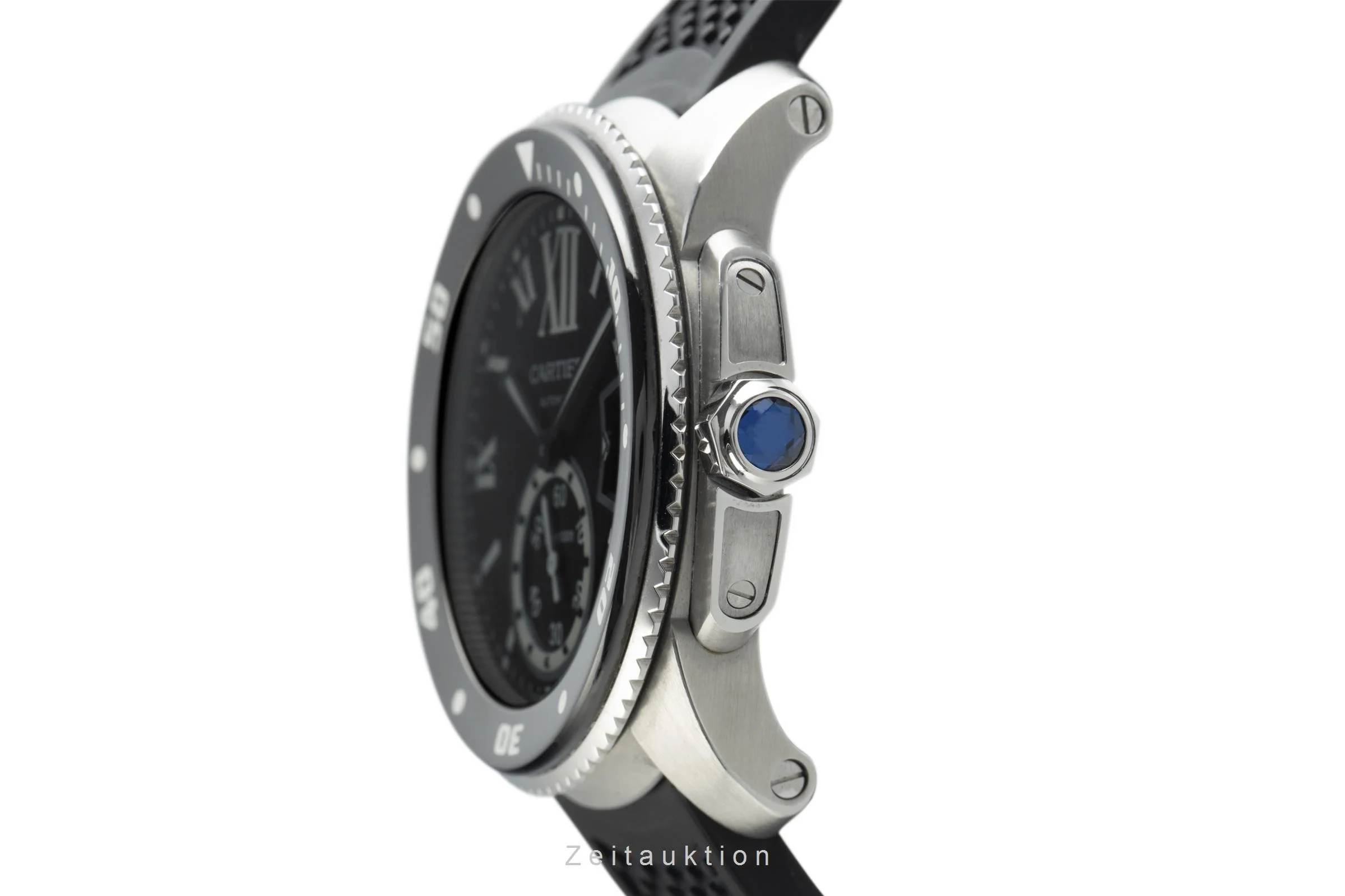 Cartier Calibre de Cartier steel automatic men's watch W7100056, 3729  [2108966] - Image 6