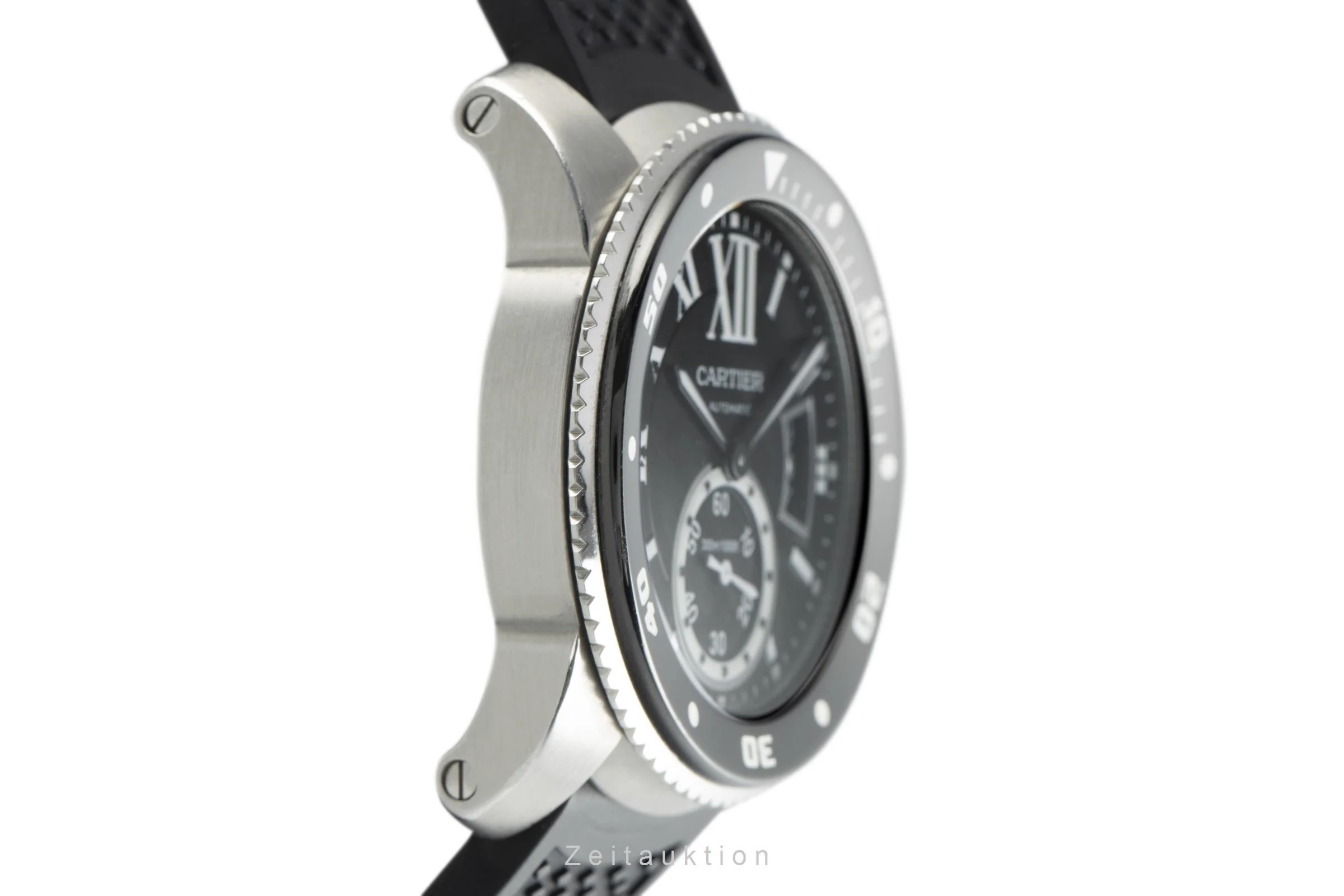 Cartier Calibre de Cartier steel automatic men's watch W7100056, 3729  [2108966] - Image 7