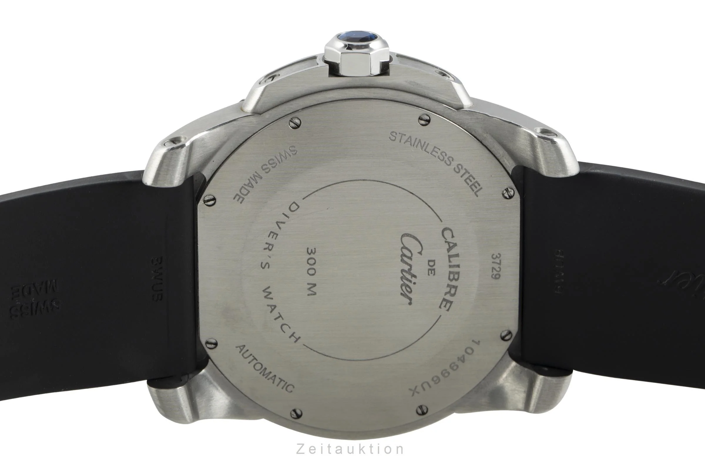 Cartier Calibre de Cartier steel automatic men's watch W7100056, 3729  [2108966] - Image 9