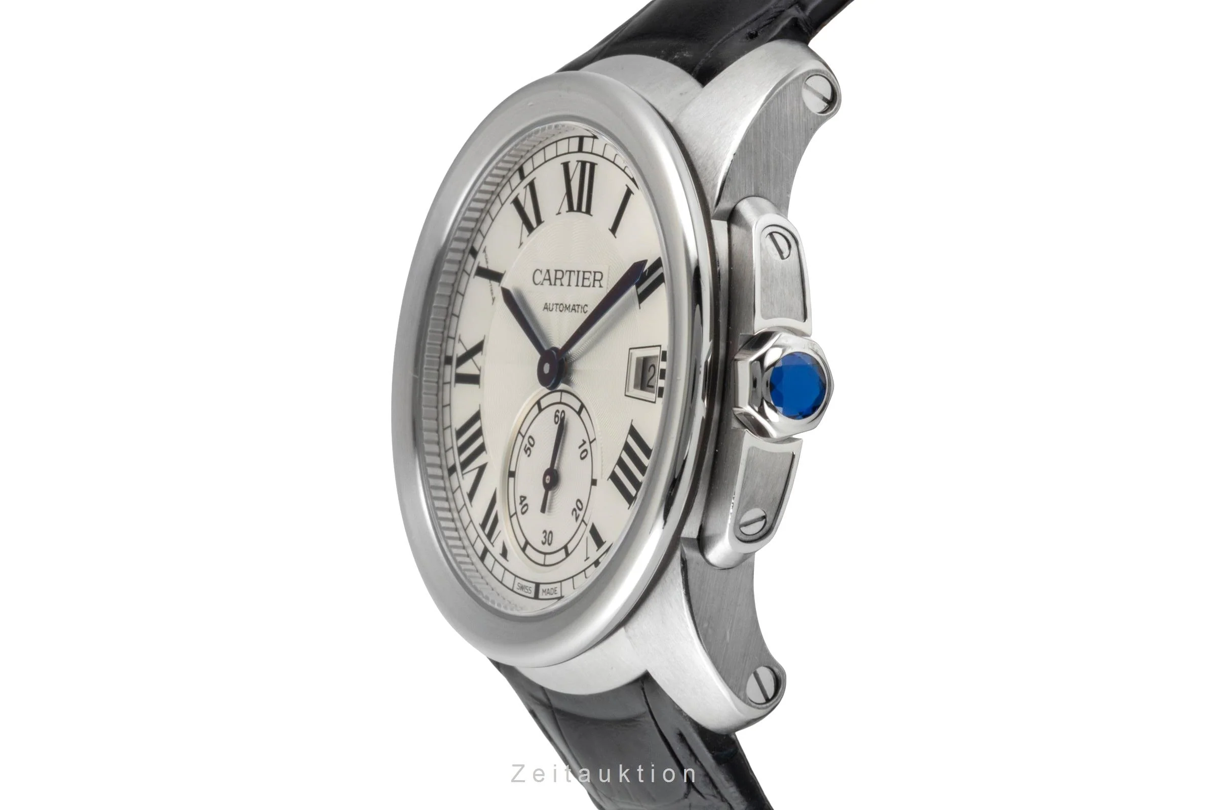 Cartier Calibre de Cartier steel automatic men's watch WSCA0003  [2600354] - Image 7