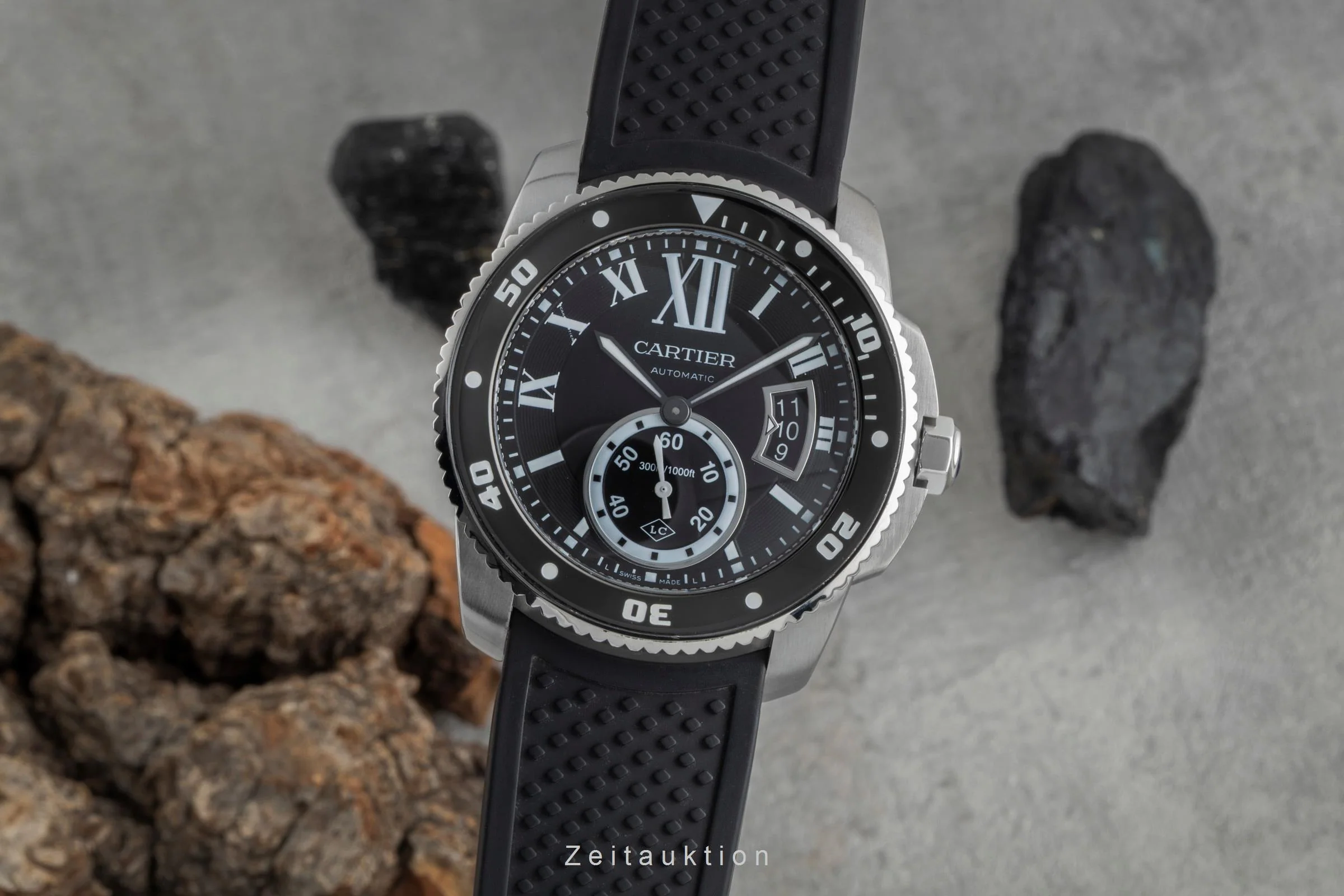 Cartier Calibre de Cartier steel automatic men's watch WSCA0012  [2506137] - Image 2