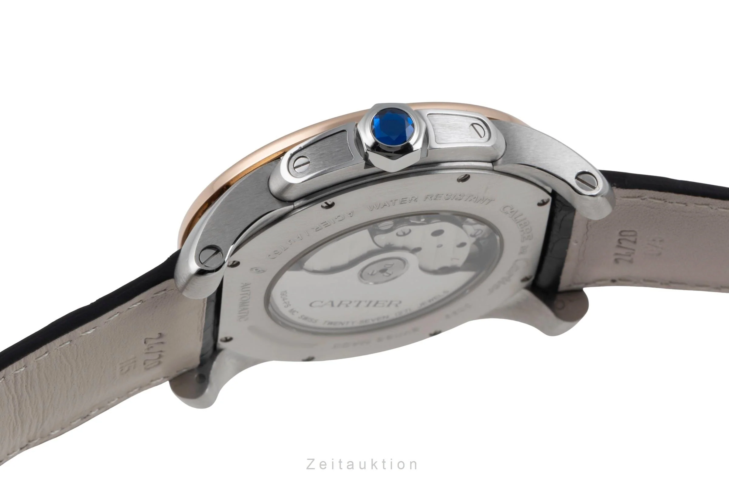 Cartier Calibre de Cartier steel / gold automatic men's watch W7100011  [2507136] - Image 12