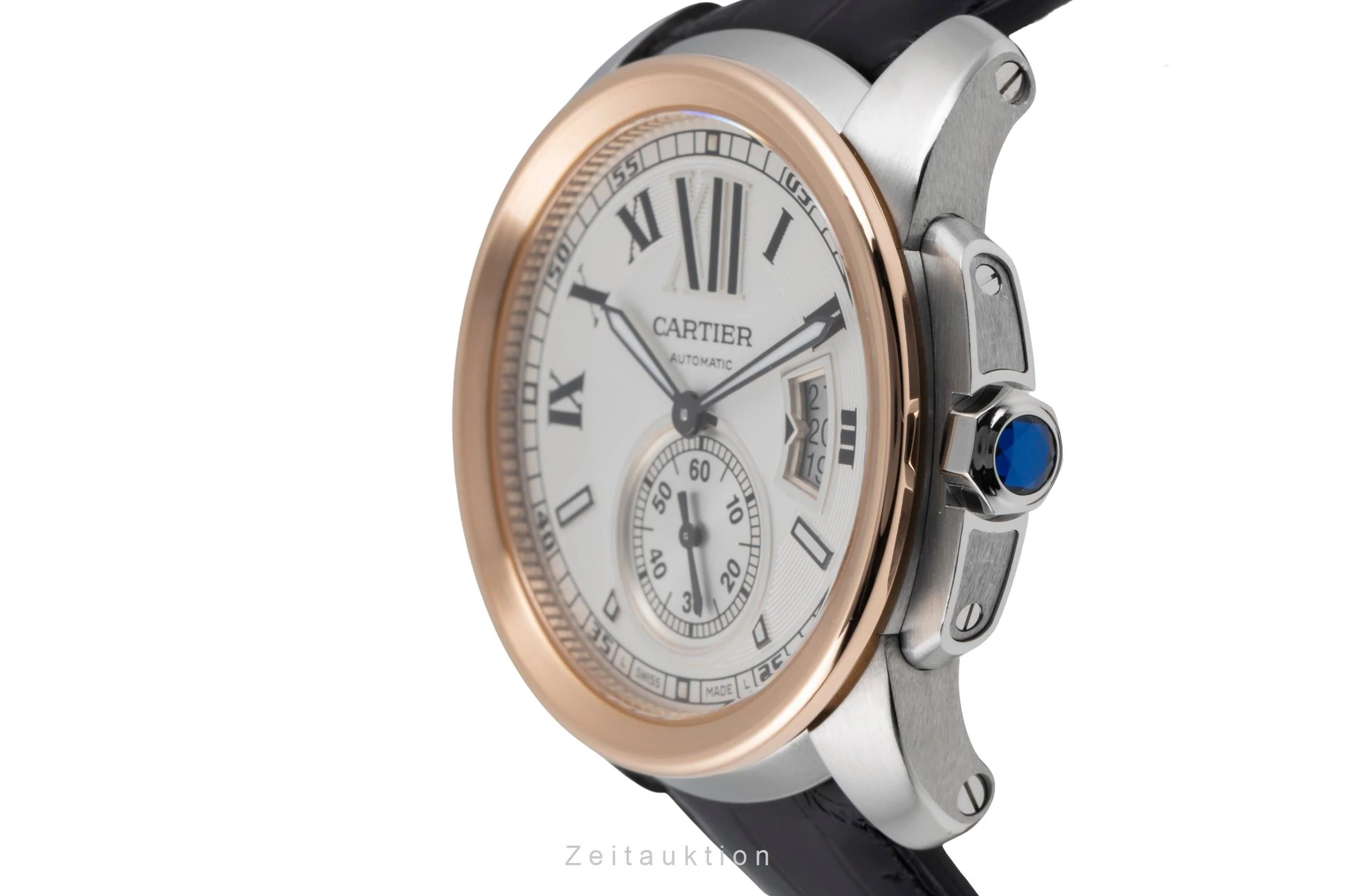 Cartier Calibre de Cartier steel / gold automatic men's watch W7100011  [2507136] - Image 7
