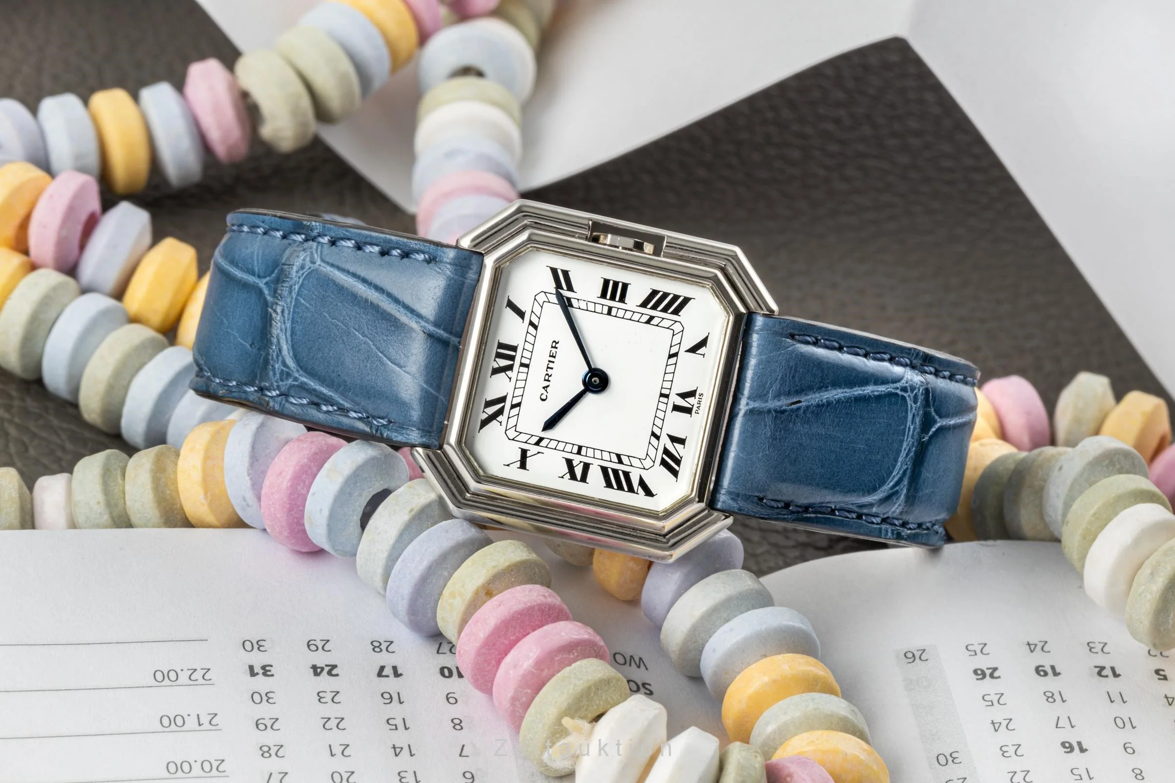 Cartier Ceinture 18 ct white gold manual winding women's watch LP: 10300EUR  [2204275] - Image 2