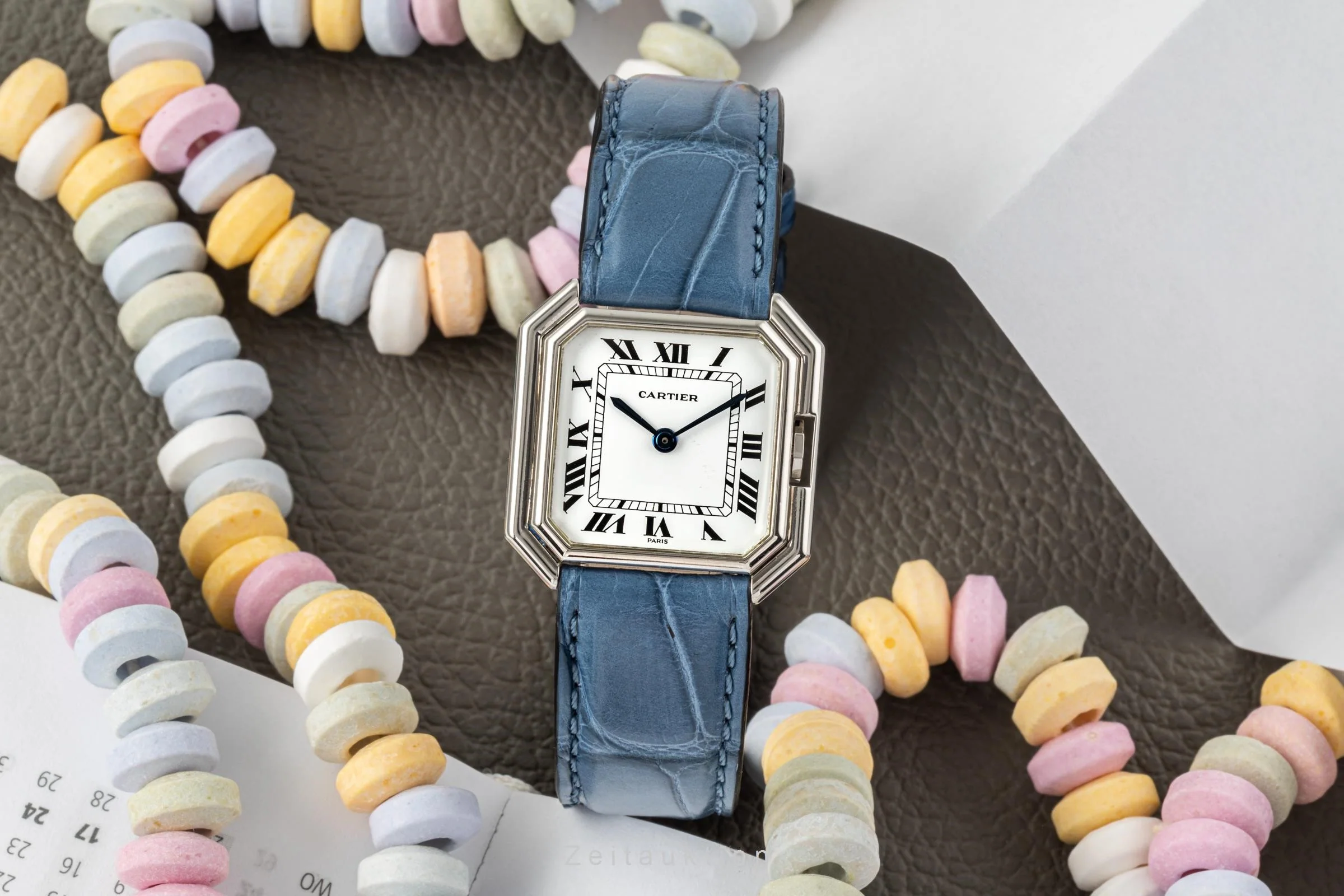 Cartier Ceinture 18 ct white gold manual winding women's watch LP: 10300EUR  [2204275] - Image 3