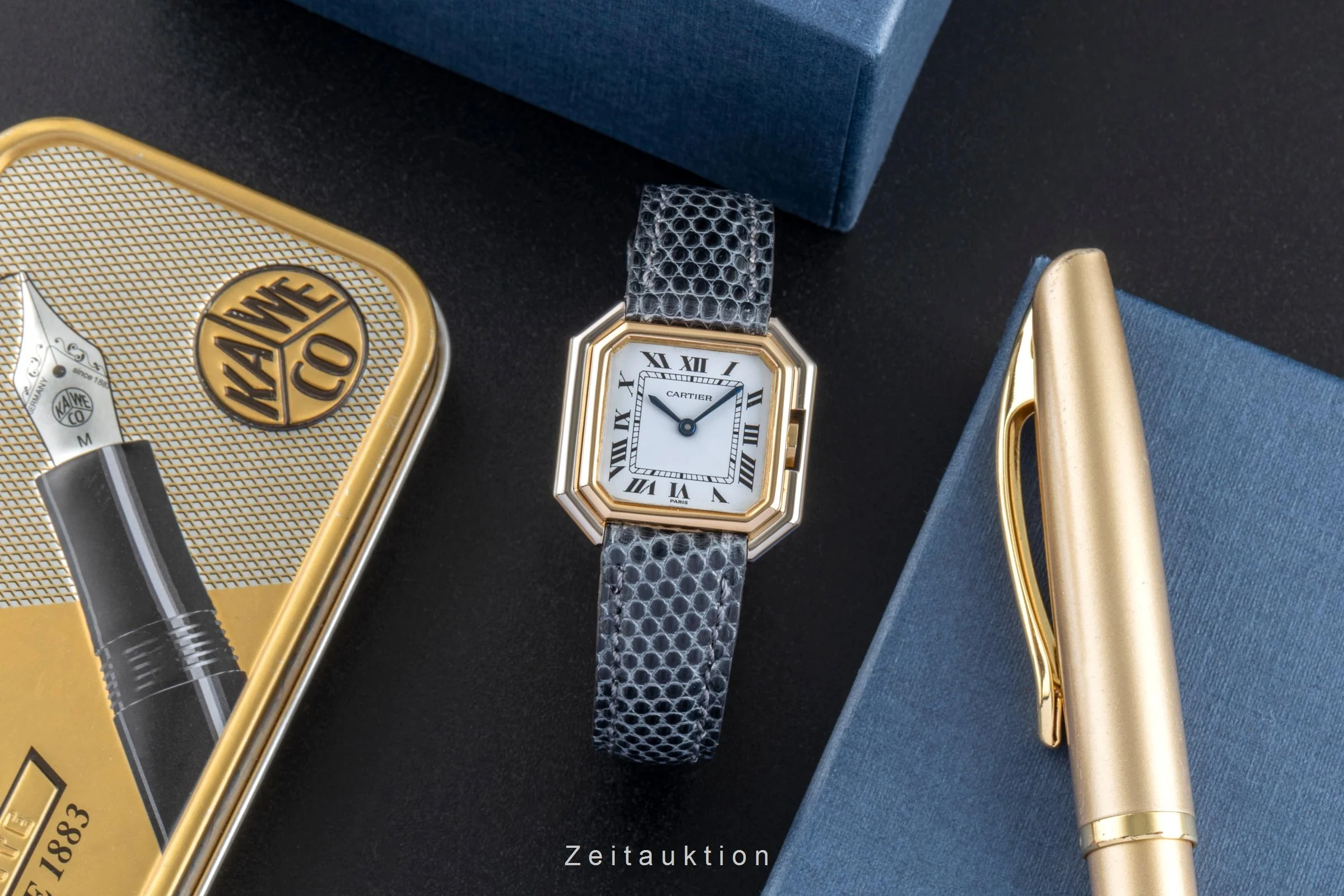 Cartier Ceinture steel / gold manual winding women's watch 7821  [2507211] - Image 4