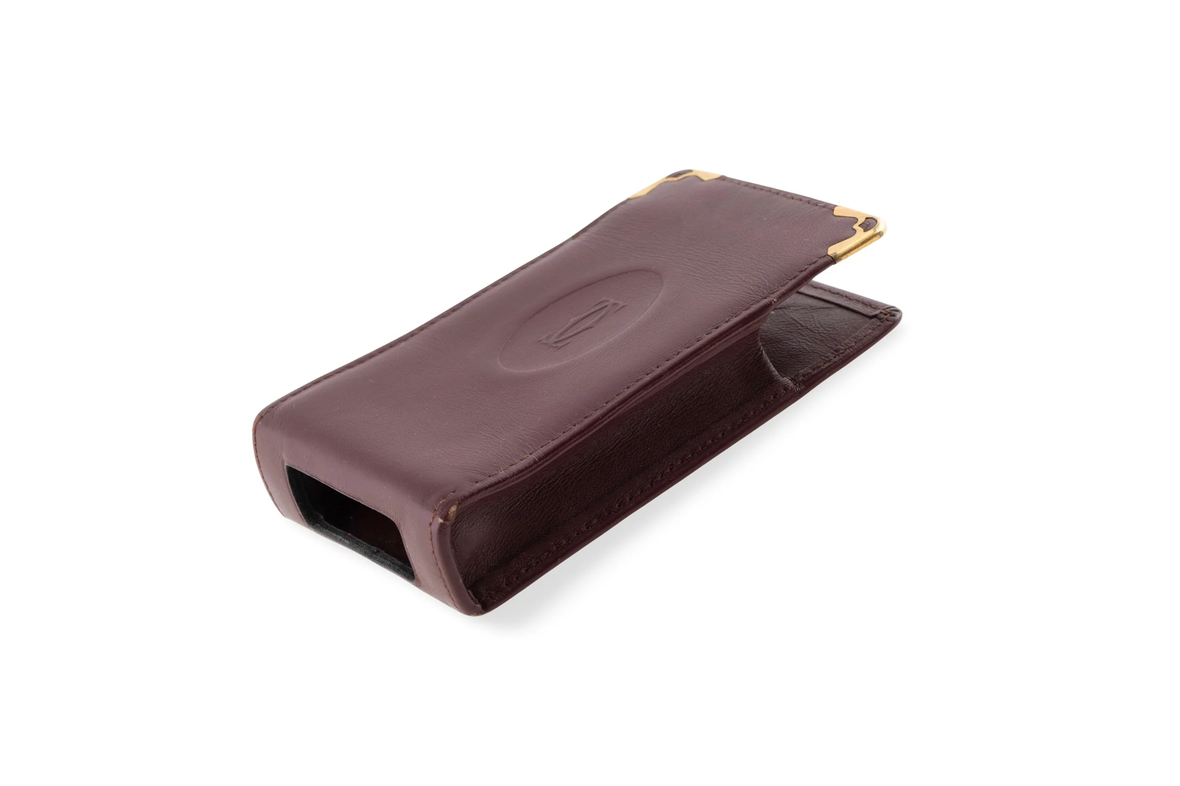 Cartier cigarette case leather case 1980s vintage case Cartier Paris[KL26015] - Image 6
