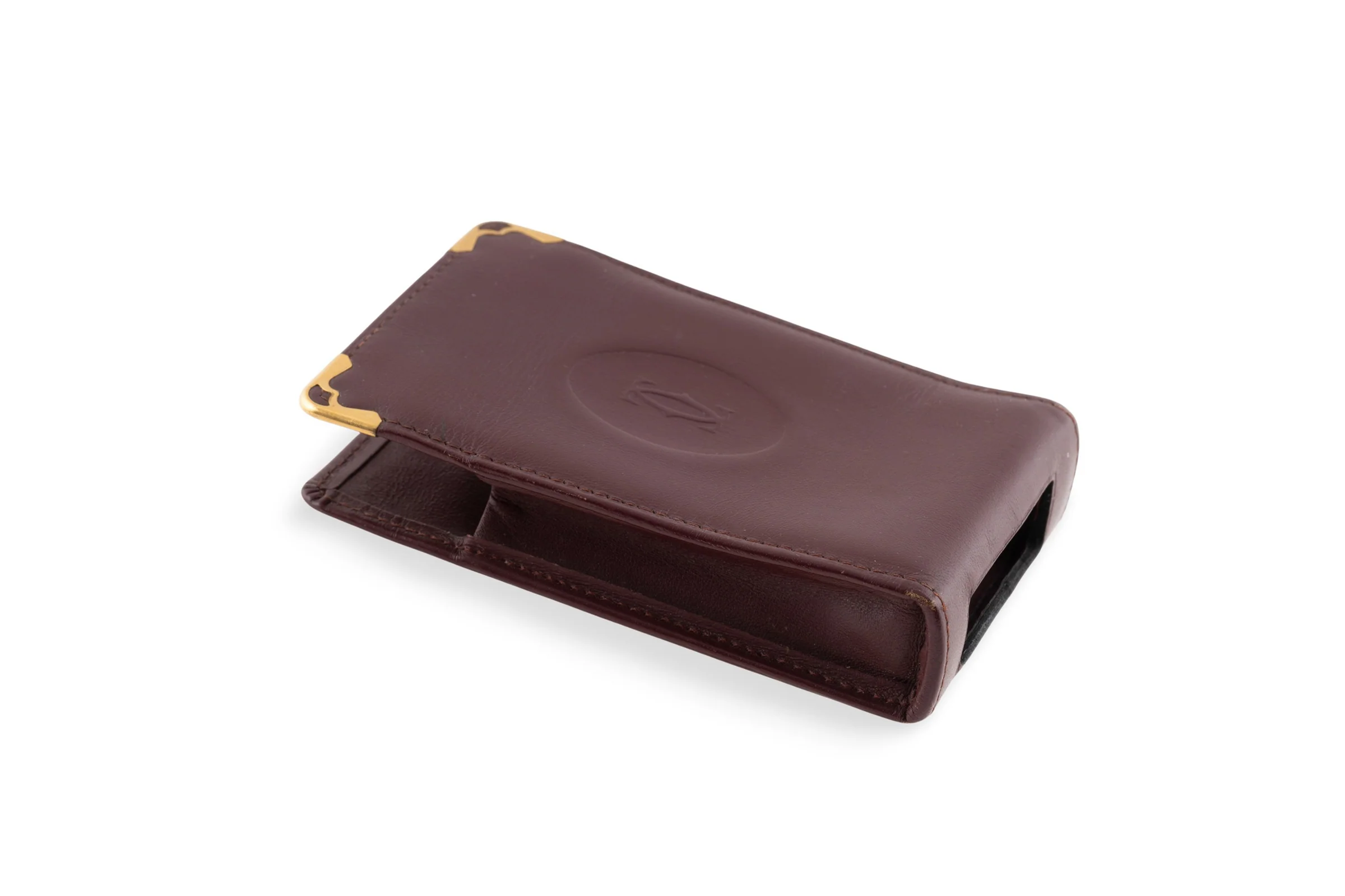 Cartier cigarette case leather case 1980s vintage case Cartier Paris[KL26015] - Image 7