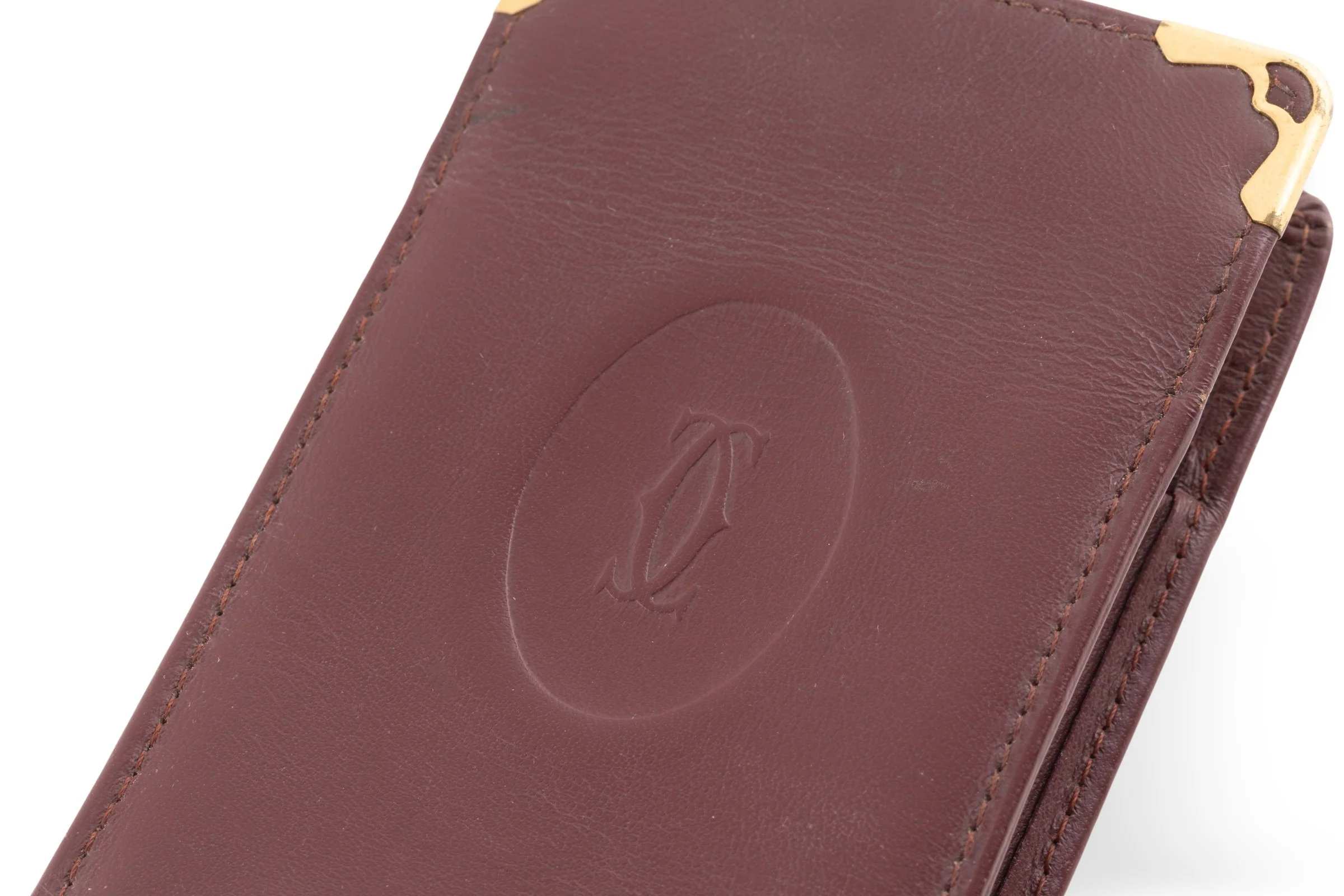 Cartier cigarette case leather case 1980s vintage case Cartier Paris[KL26015] - Image 8