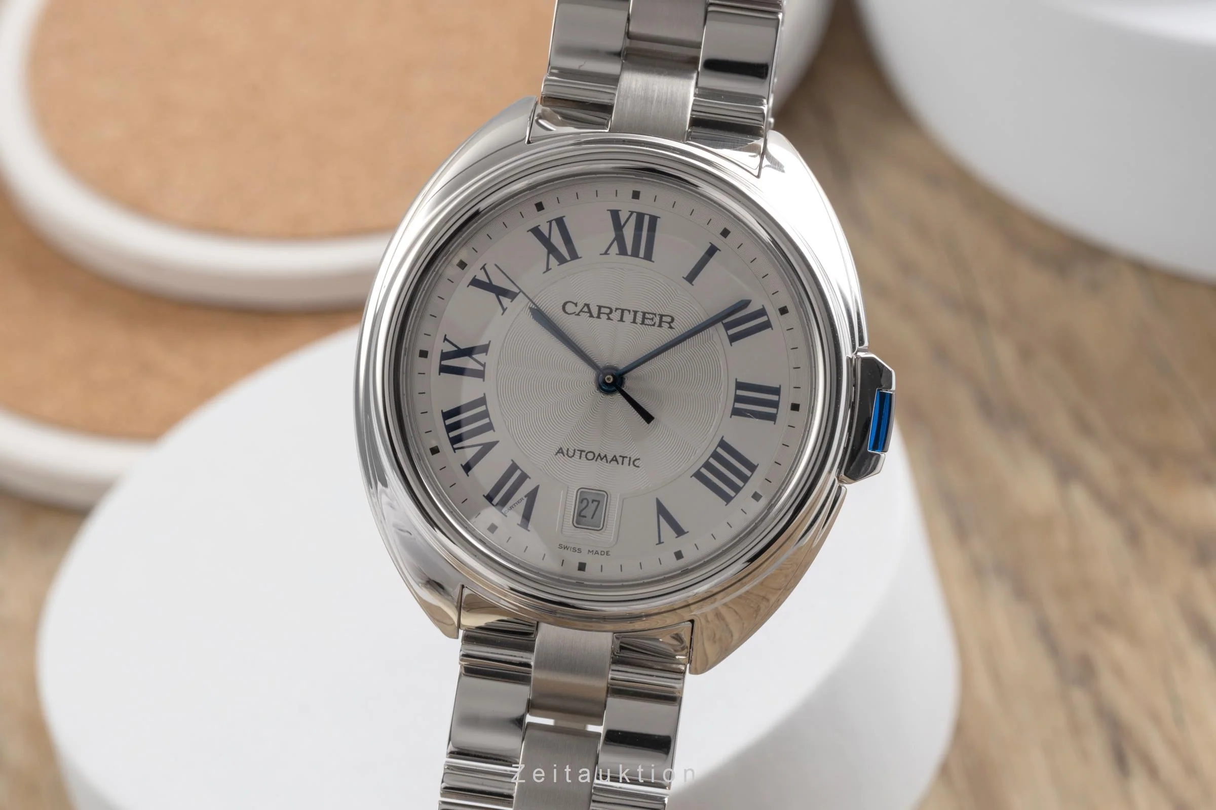 Cartier Cle steel automatic men's watch WSCL0007  [2503797] - Image 2