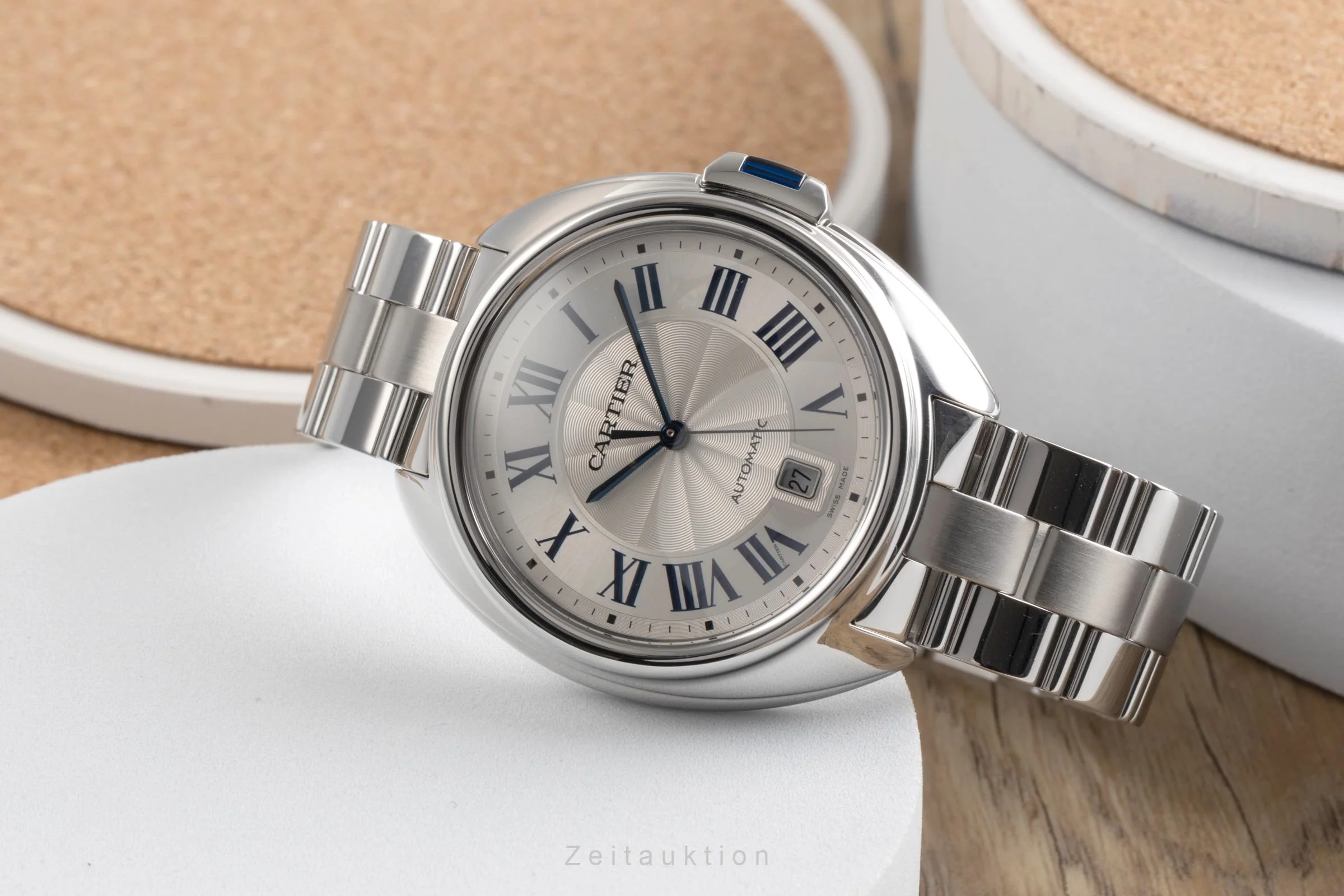 Cartier Cle steel automatic men's watch WSCL0007  [2503797] - Image 3