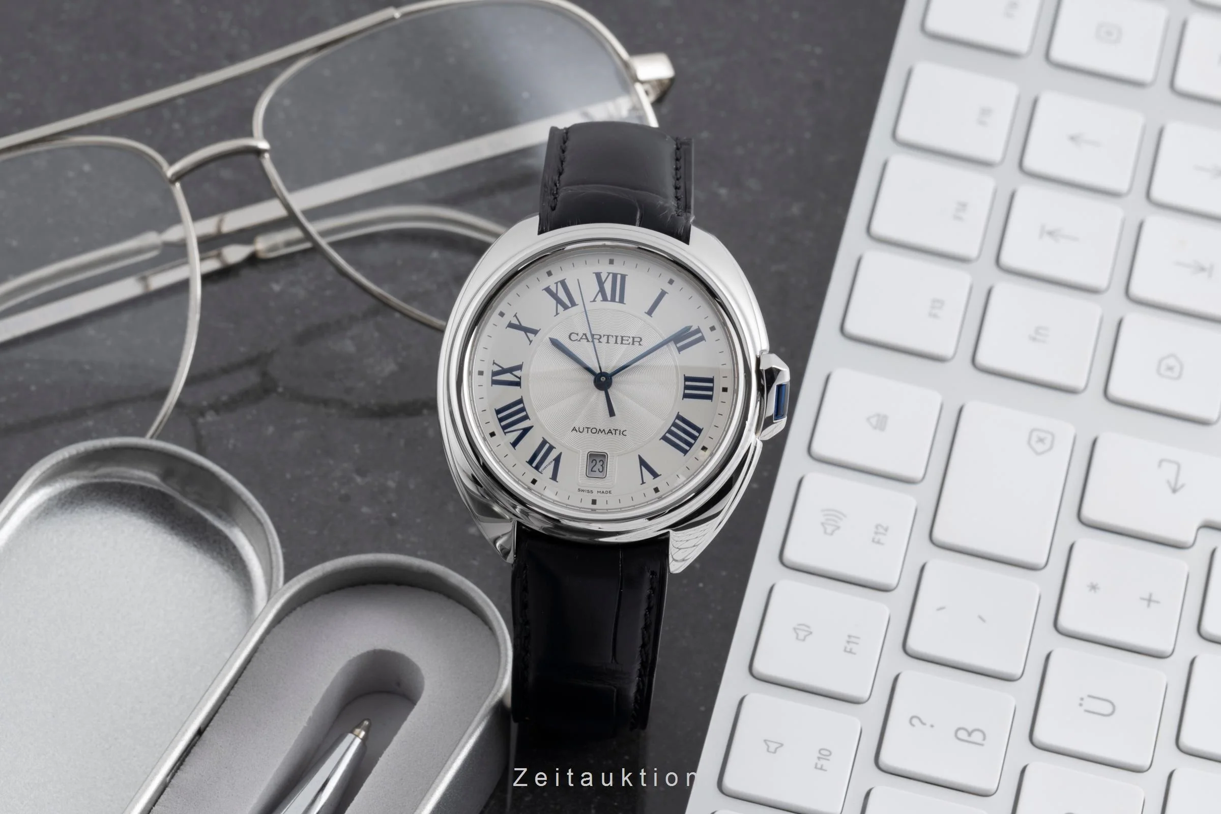 Cartier Cle steel automatic men's watch WSCL0018  [2502959] - Image 4