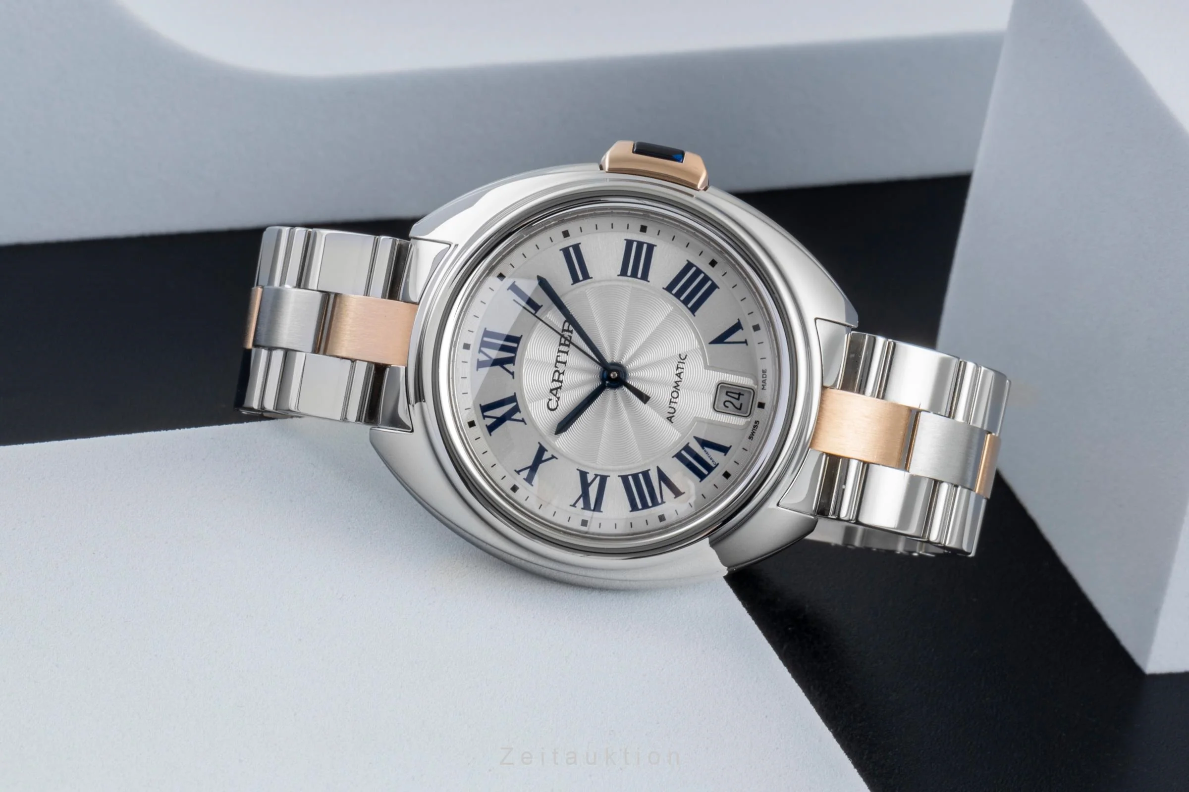 Cartier Cle steel / gold automatic women's watch W2CL0003  [2506902] - Image 3