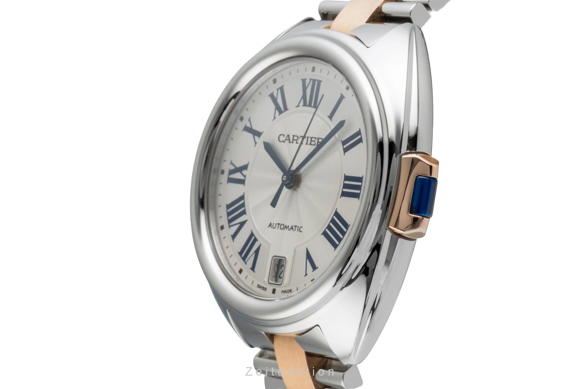 Cartier Cle steel / gold automatic women's watch W2CL0003  [2506902] - Image 7
