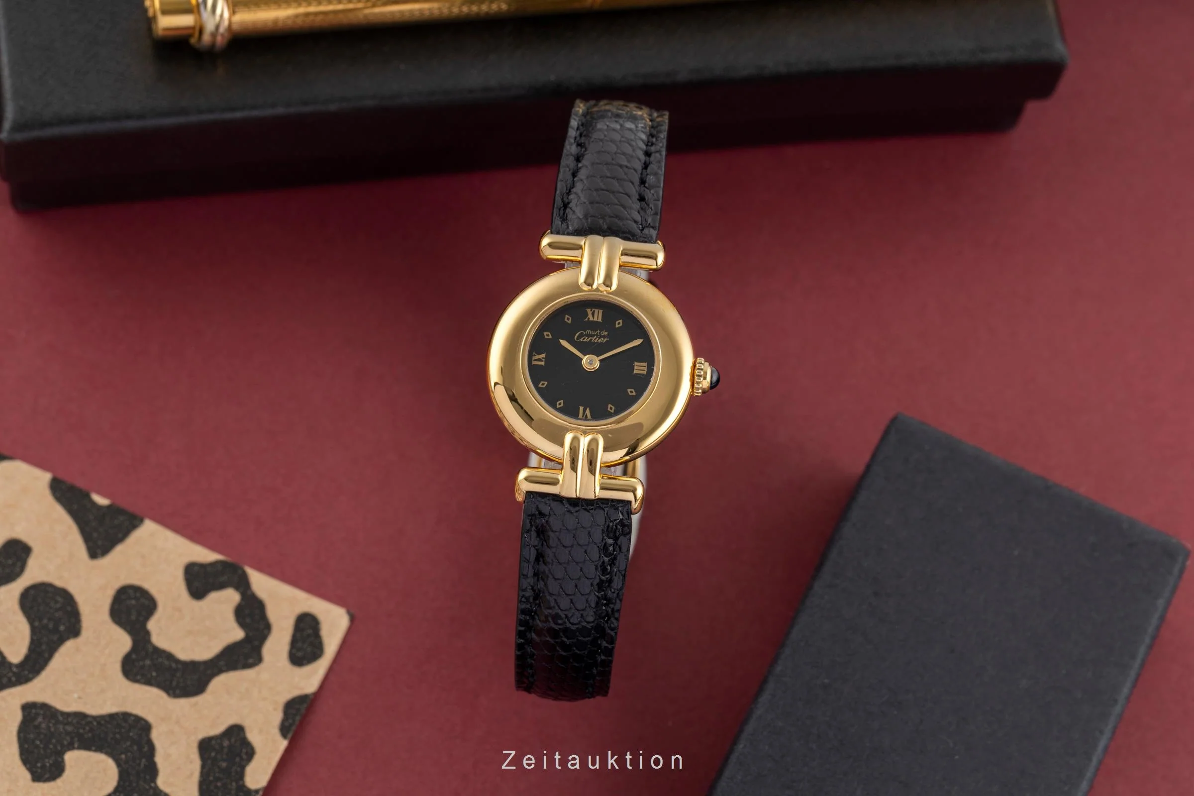 Cartier Colisee silver-gilt quartz women's watch 590002  [2503710] - Image 4