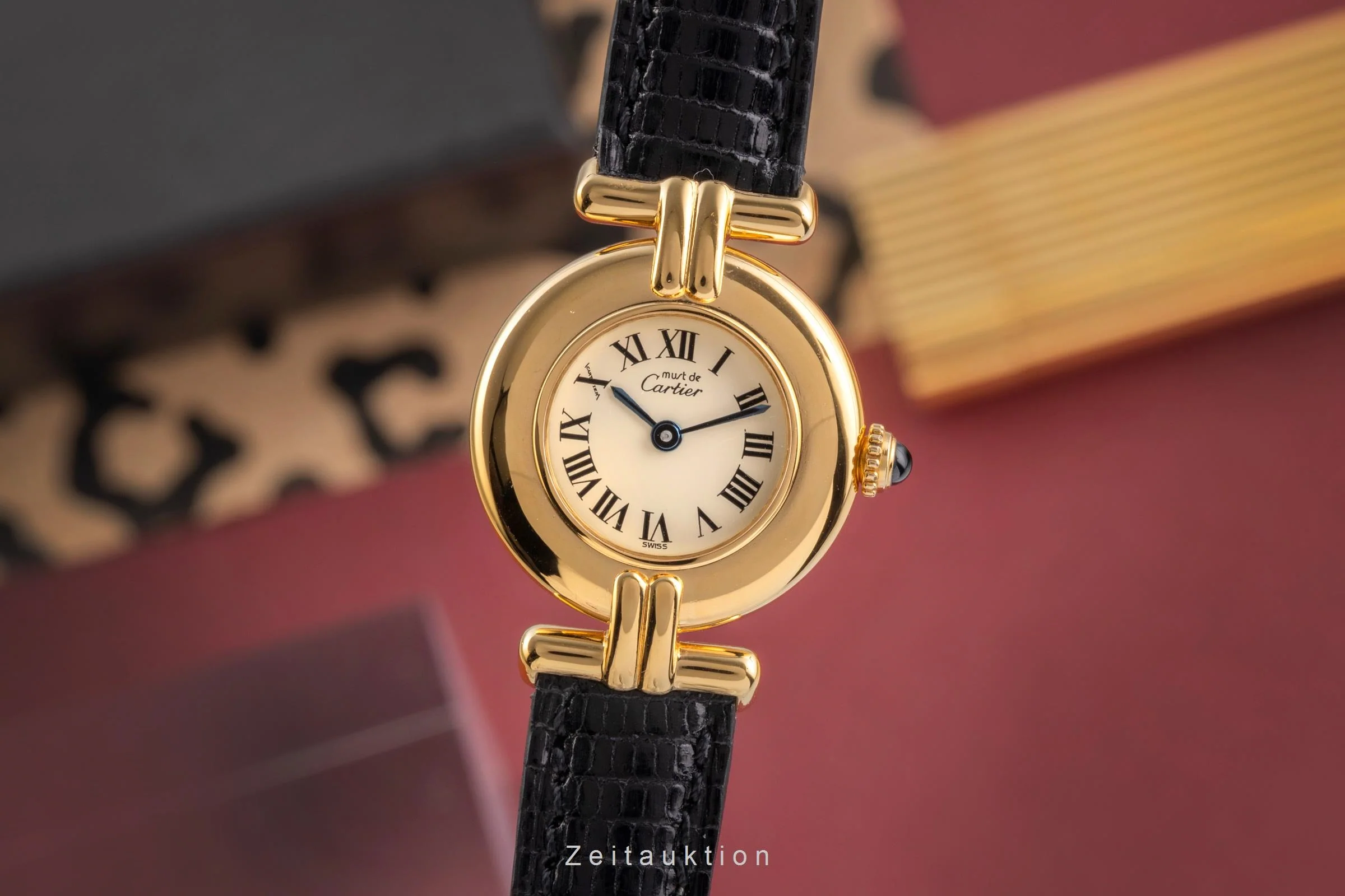 Cartier Colisee silver-gilt quartz women's watch 590002  [2503715] - Image 2