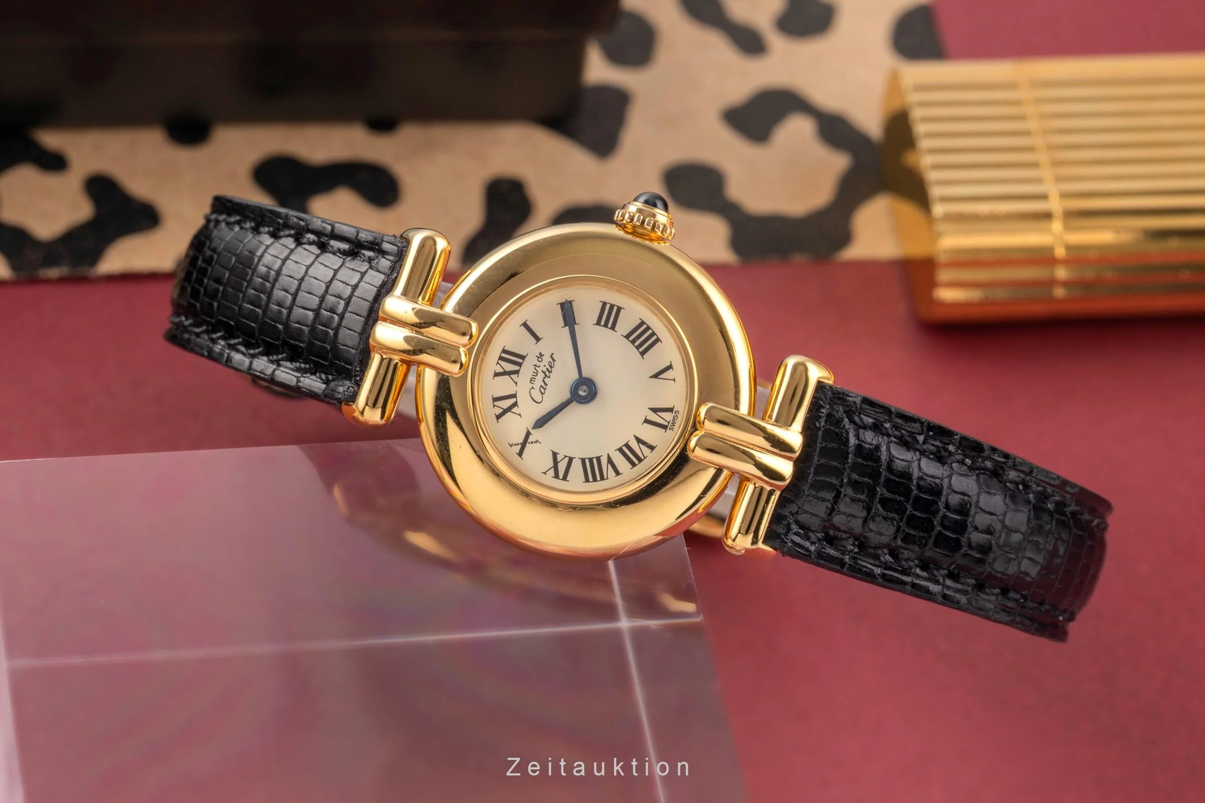 Cartier Colisee silver-gilt quartz women's watch 590002  [2503715] - Image 3