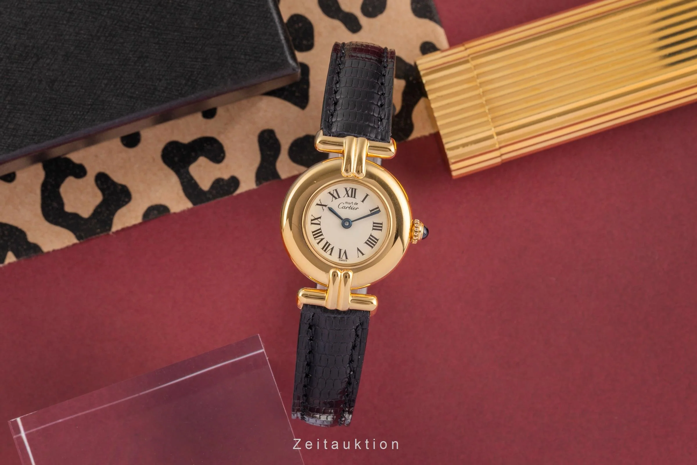Cartier Colisee silver-gilt quartz women's watch 590002  [2503715] - Image 4