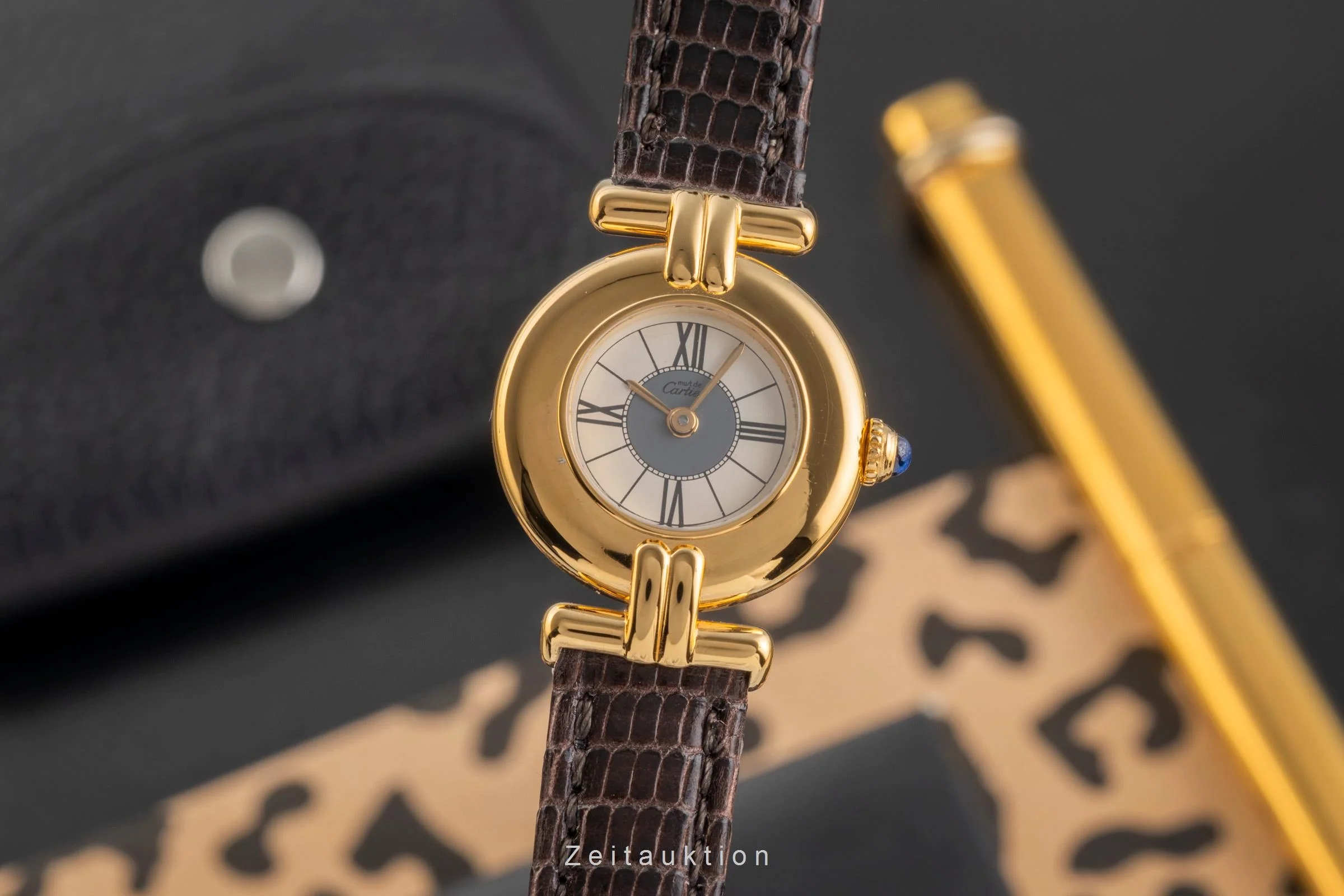 Cartier Colisee silver-gilt quartz women's watch 590002  [2503746] - Image 2