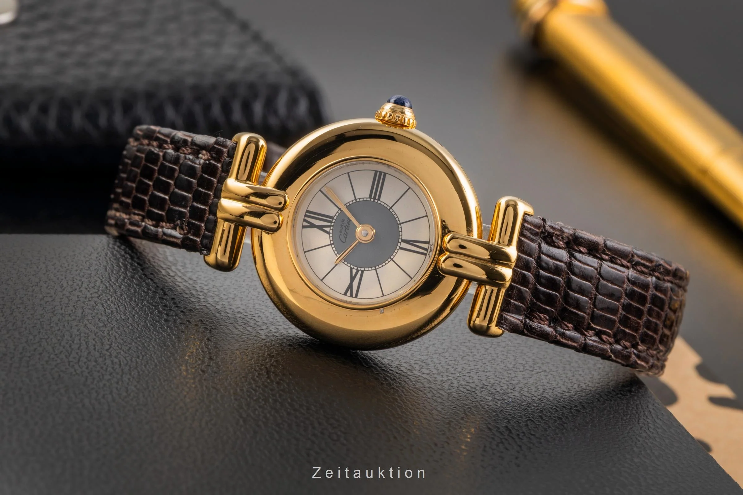 Cartier Colisee silver-gilt quartz women's watch 590002  [2503746] - Image 3