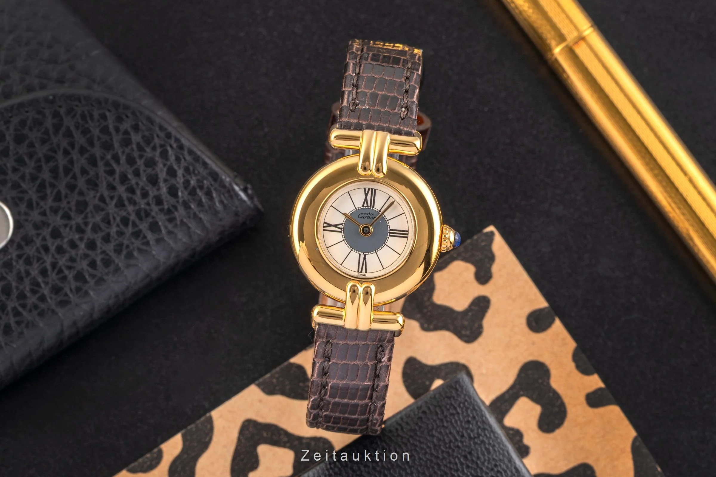 Cartier Colisee silver-gilt quartz women's watch 590002  [2503746] - Image 4