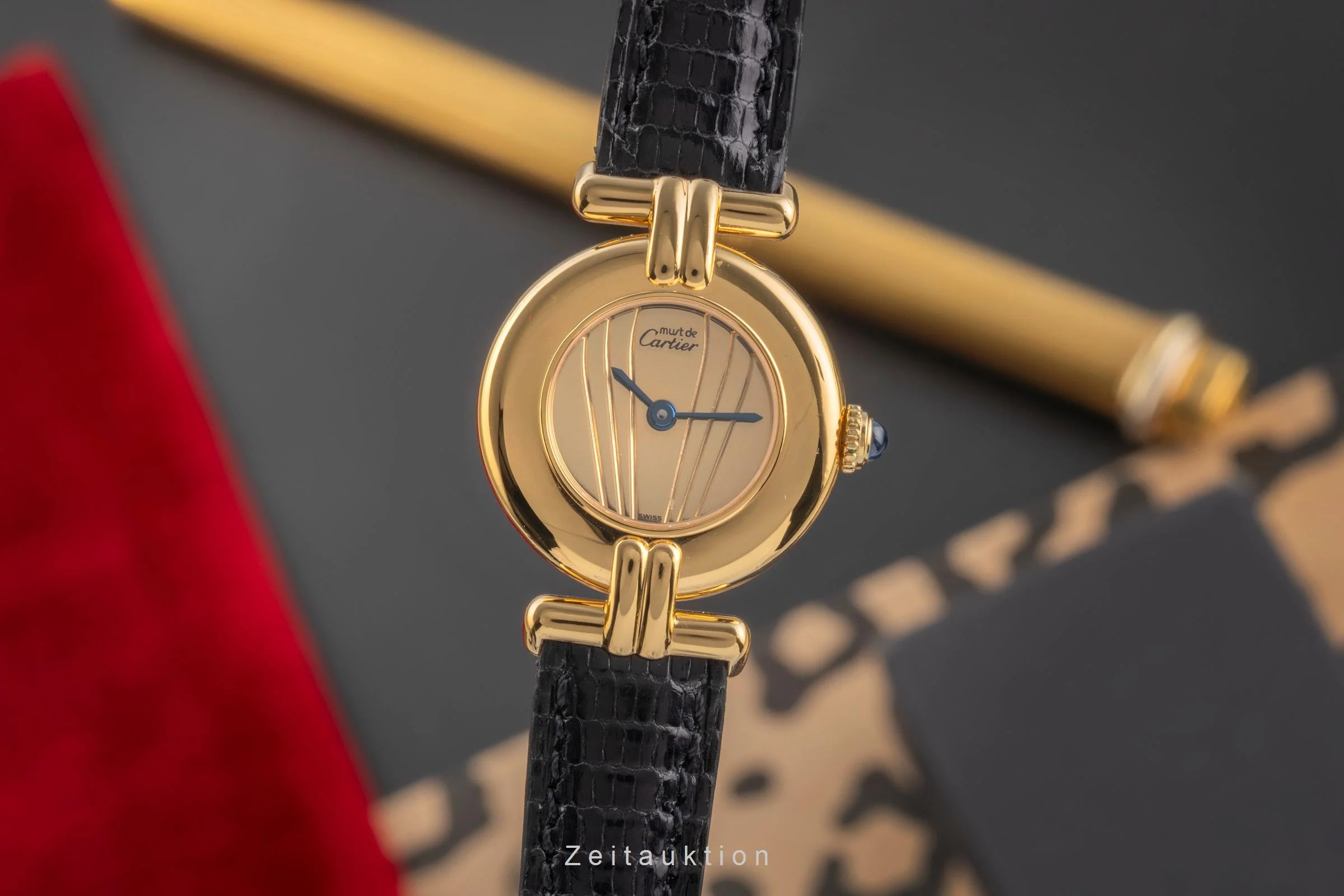 Cartier Colisee silver-gilt quartz women's watch 590002  [2503758] - Image 2