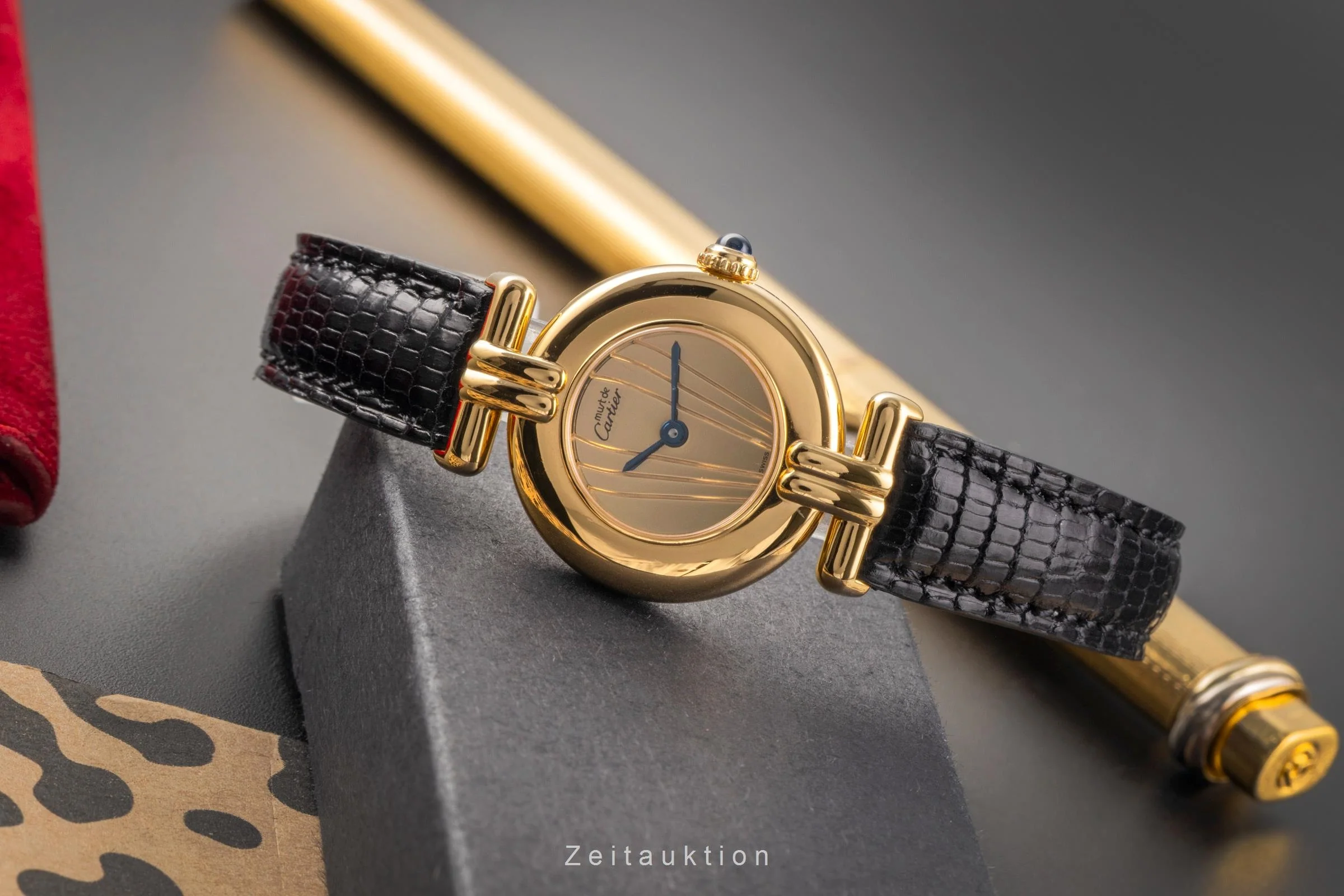 Cartier Colisee silver-gilt quartz women's watch 590002  [2503758] - Image 3