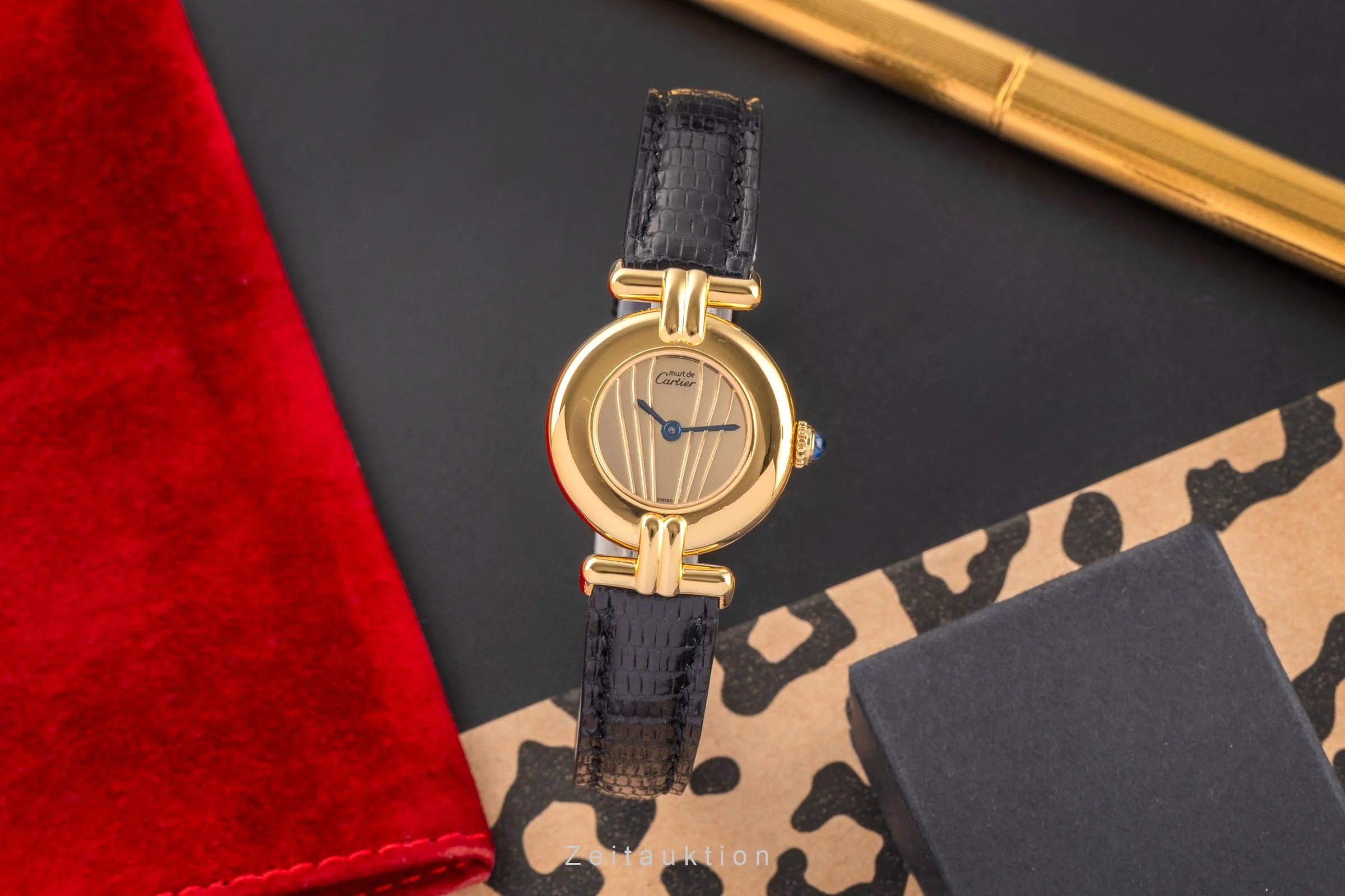 Cartier Colisee silver-gilt quartz women's watch 590002  [2503758] - Image 4