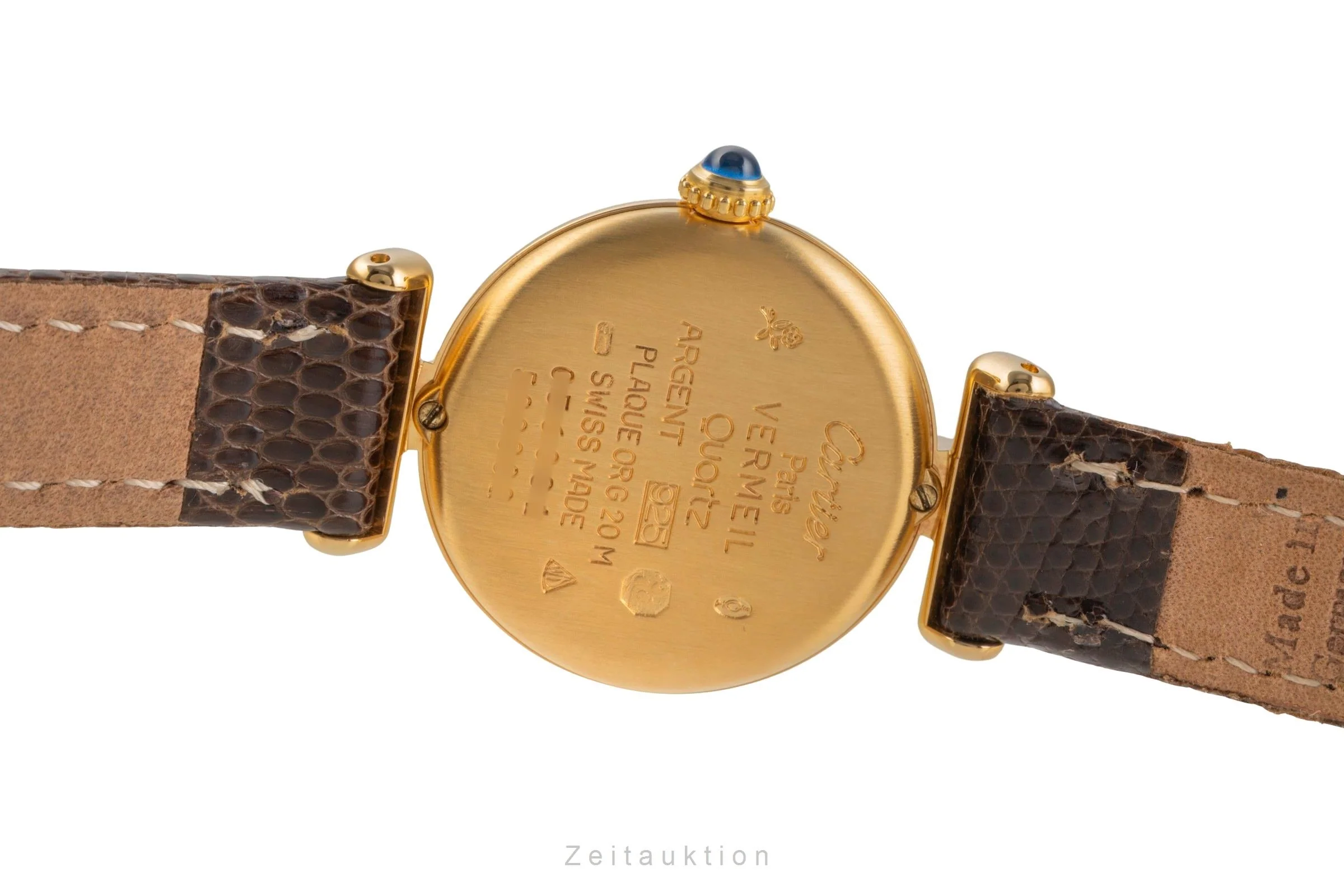 Cartier Colisee silver-gilt quartz women's watch 590002  [2503953] - Image 13