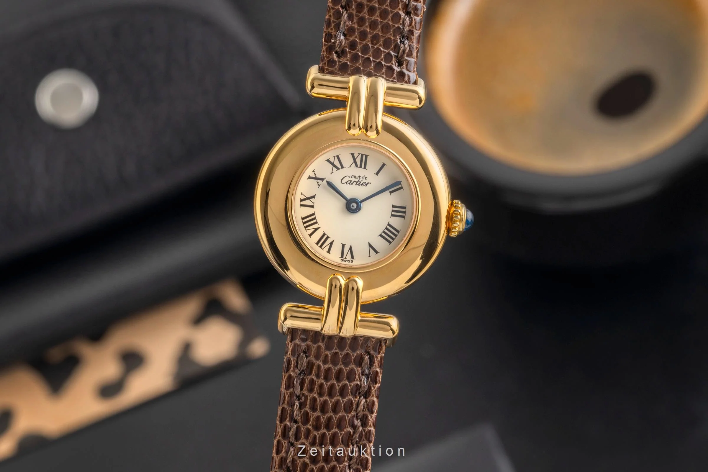 Cartier Colisee silver-gilt quartz women's watch 590002  [2503953] - Image 2