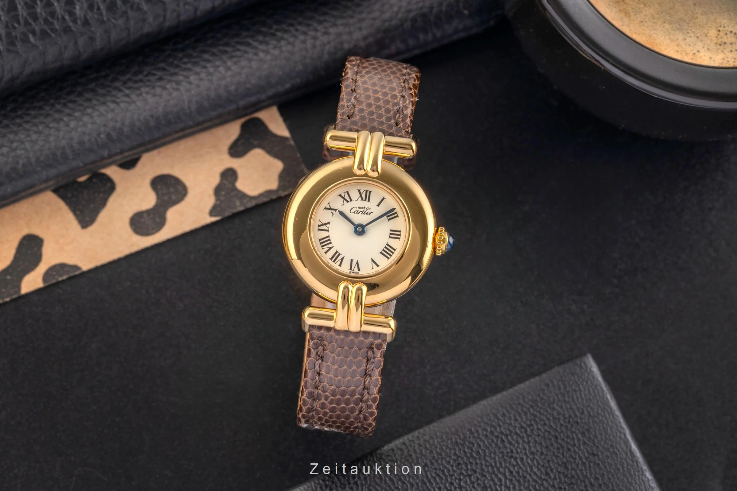 Cartier Colisee silver-gilt quartz women's watch 590002  [2503953] - Image 4