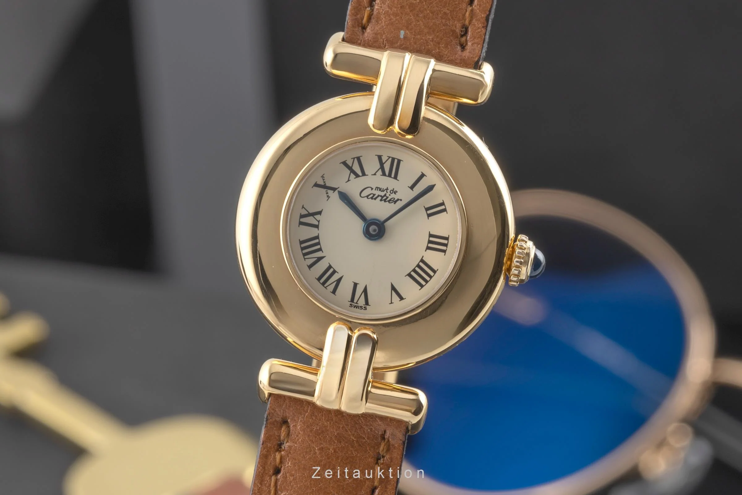 Cartier Colisee silver-gilt quartz women's watch 590002  [2503954] - Image 2