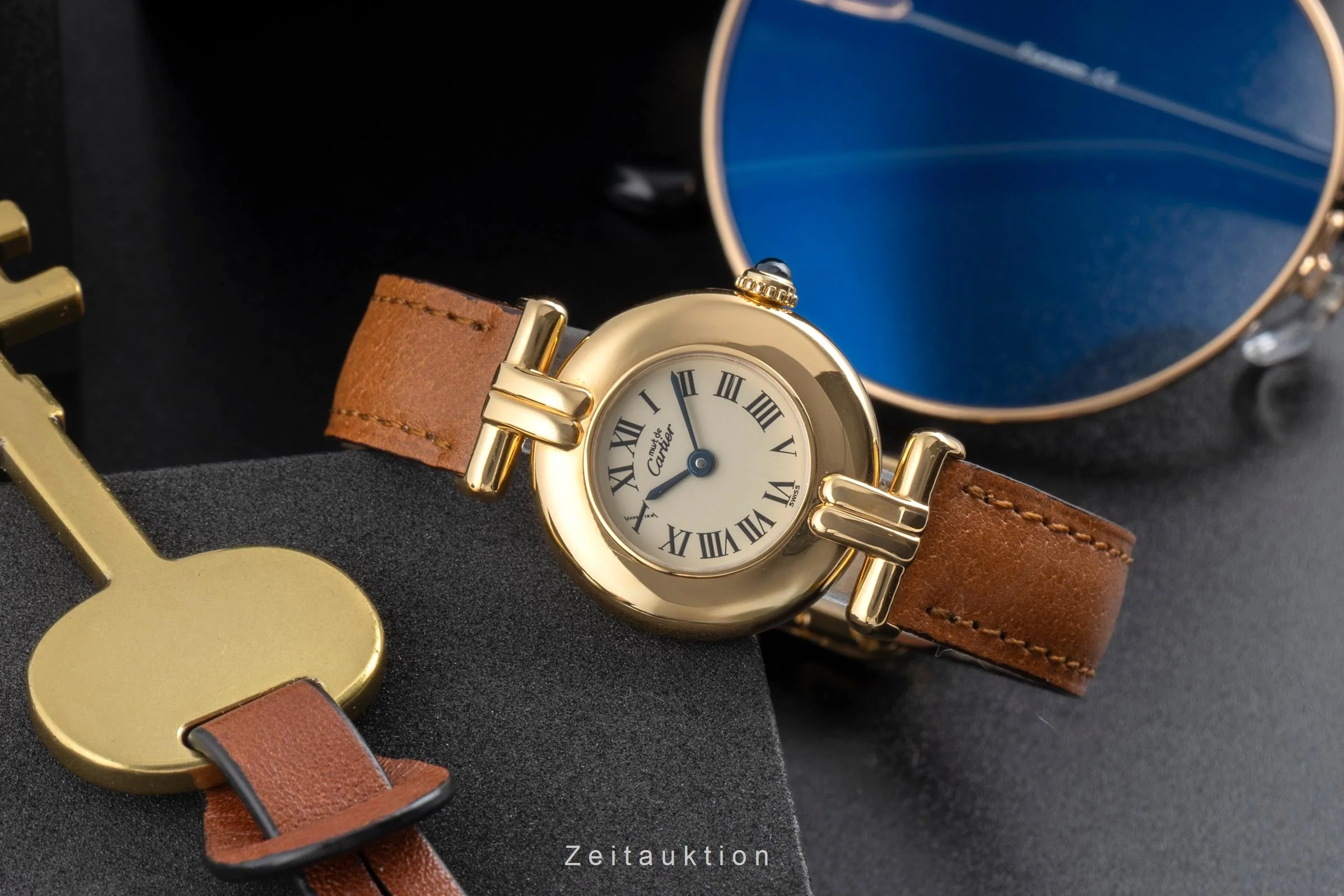 Cartier Colisee silver-gilt quartz women's watch 590002  [2503954] - Image 3