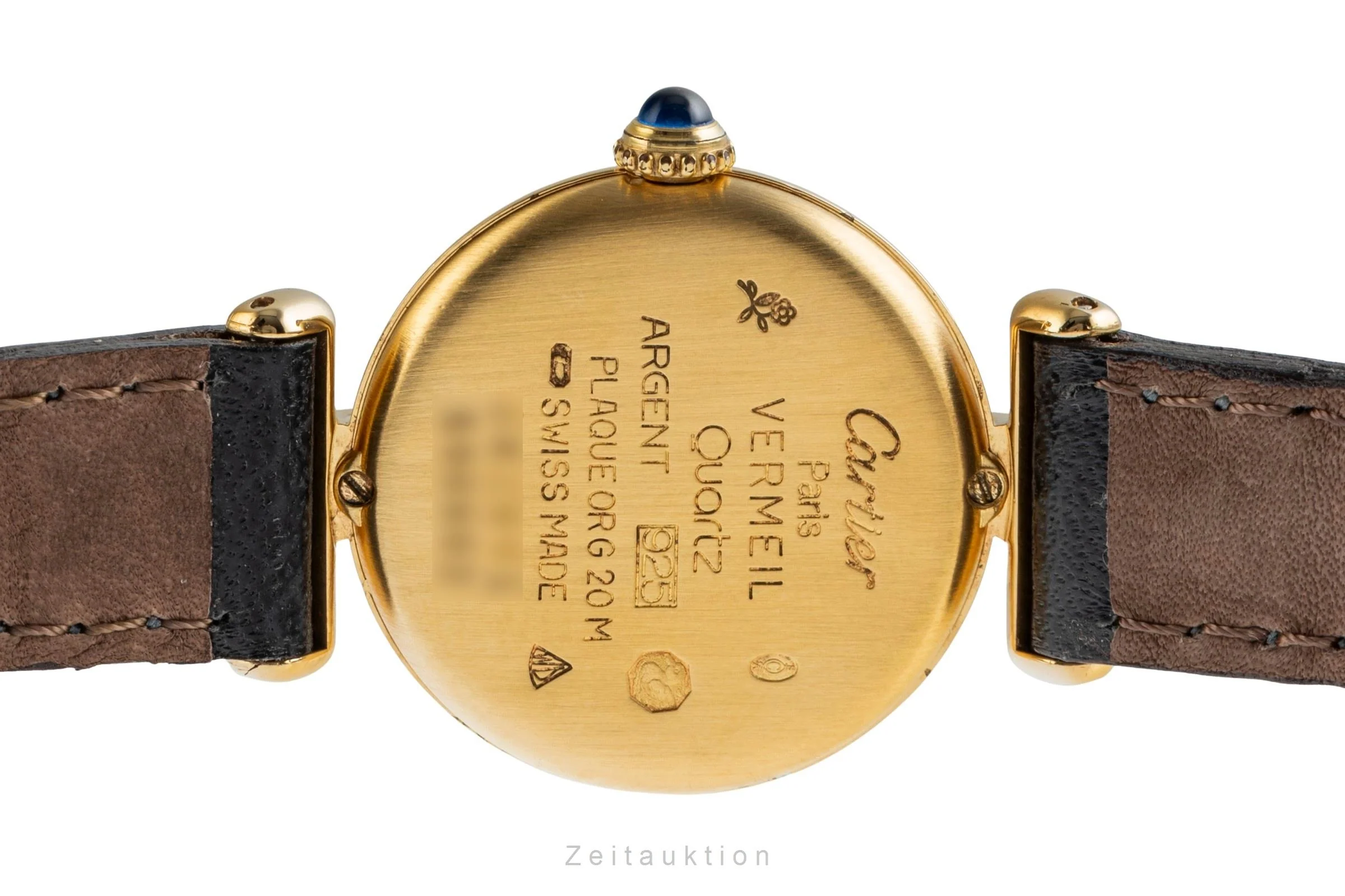 Cartier Colisee silver-gilt quartz women's watch 590002  [2503957] - Image 11