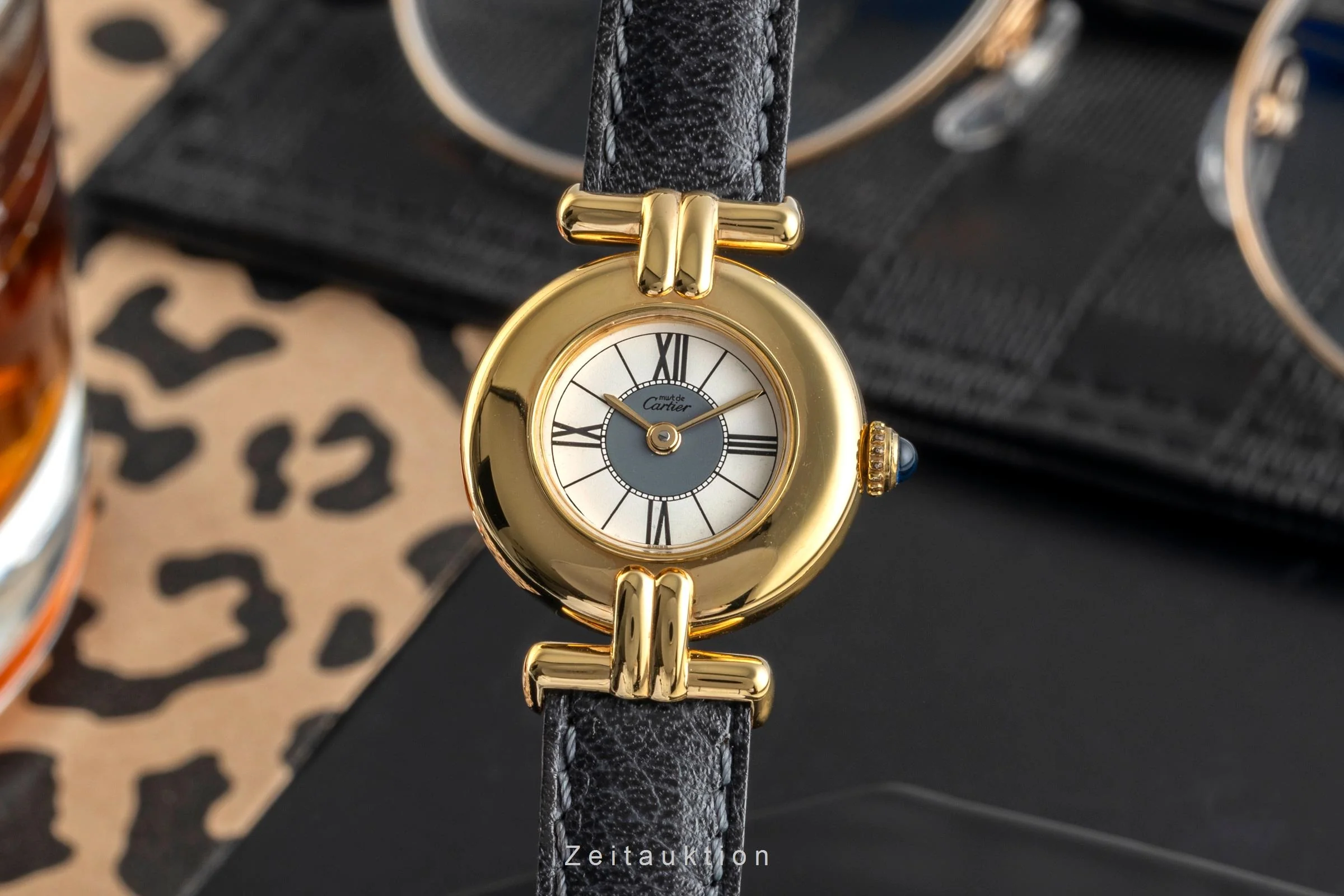 Cartier Colisee silver-gilt quartz women's watch 590002  [2503957] - Image 2