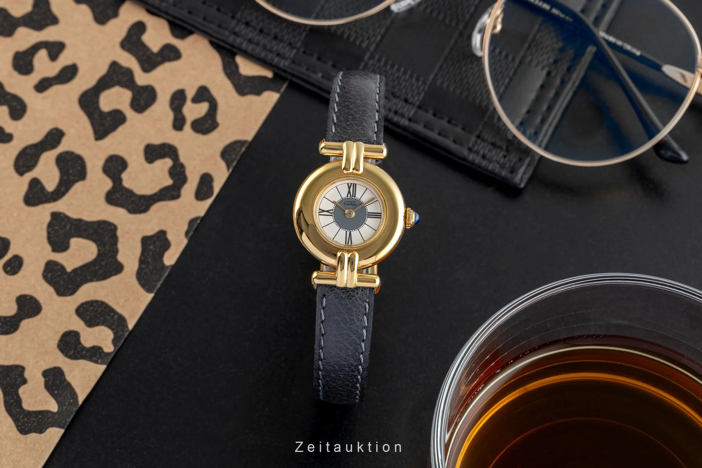 Cartier Colisee silver-gilt quartz women's watch 590002  [2503957] - Image 4