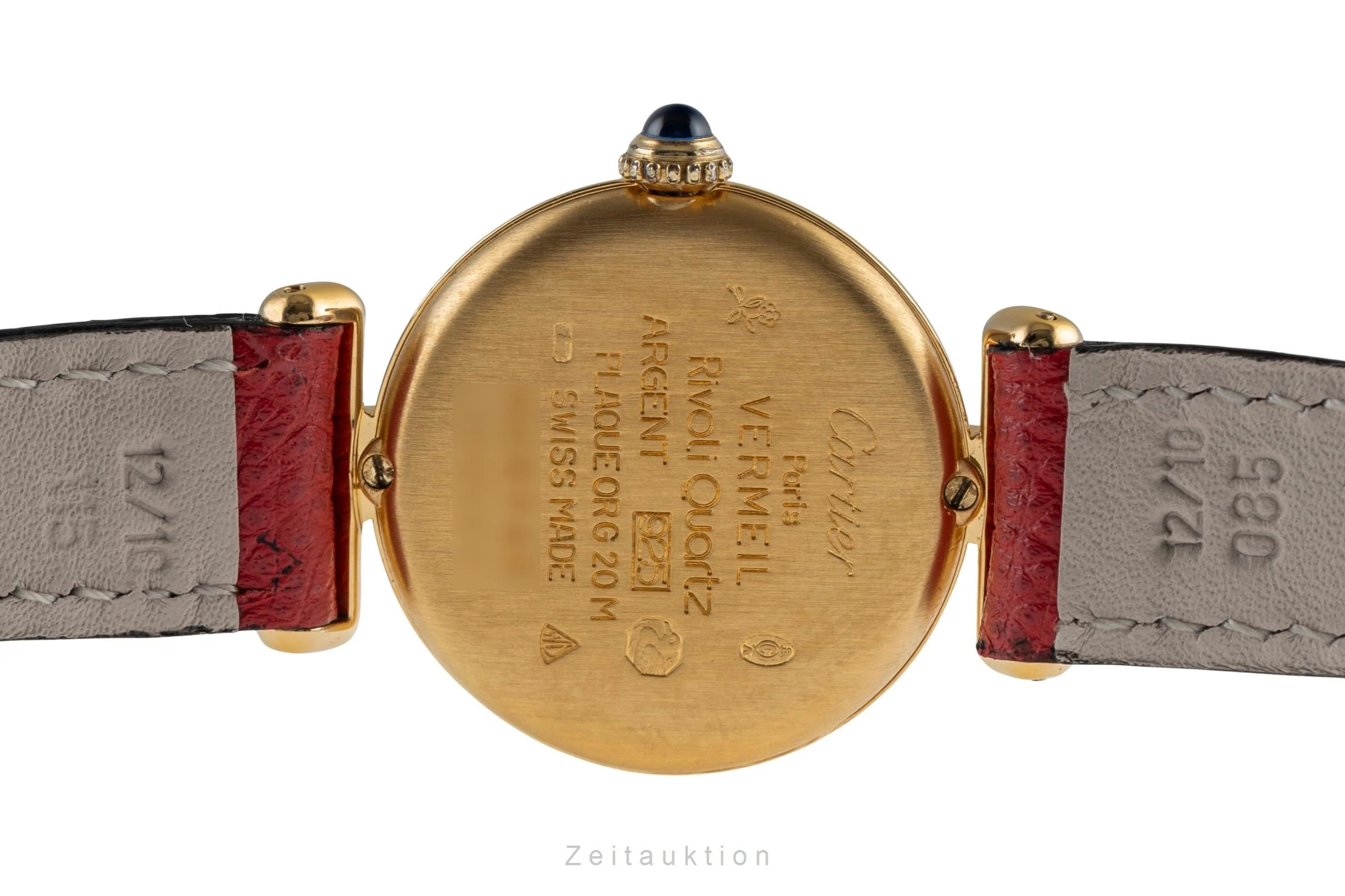 Cartier Colisee silver-gilt quartz women's watch 590002  [2504761] - Image 11